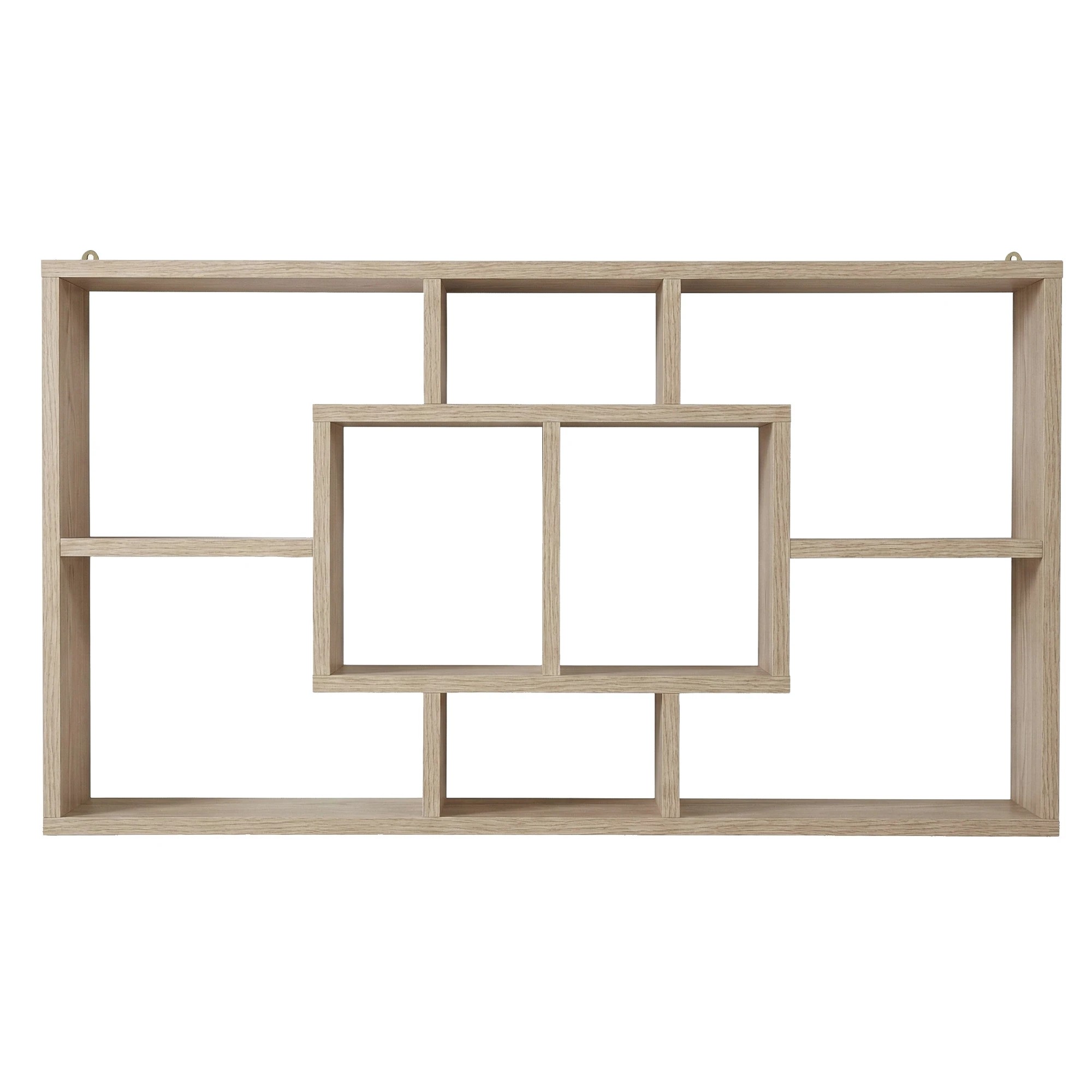 3 Artiss Floating Wall Shelves Bookshelf - Natural, 3 of 3