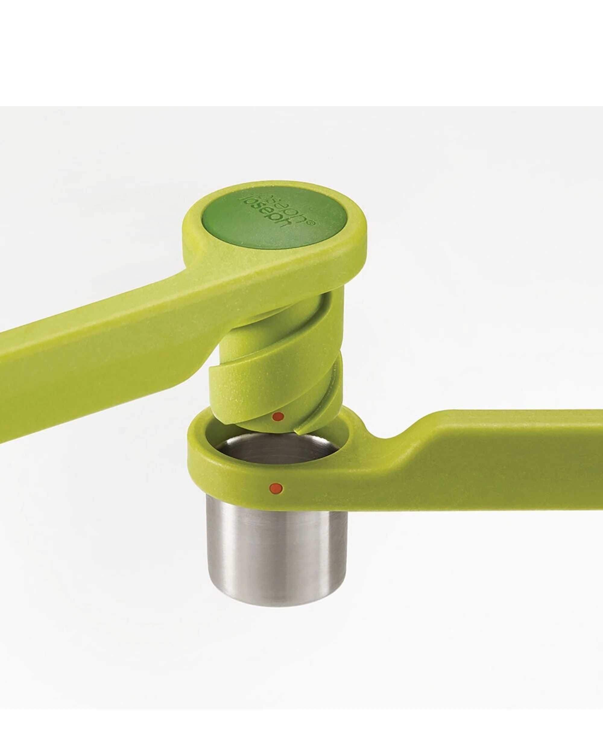 2 Joseph Joseph Helix Garlic Press - Green, 2 of 5