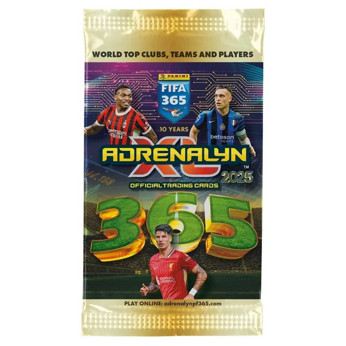 8 Panini FIFA 365 Adrenalyn XL 2025 Soccer Official Trading Cards Pocket Tin Box - Assorted, 8 of 9