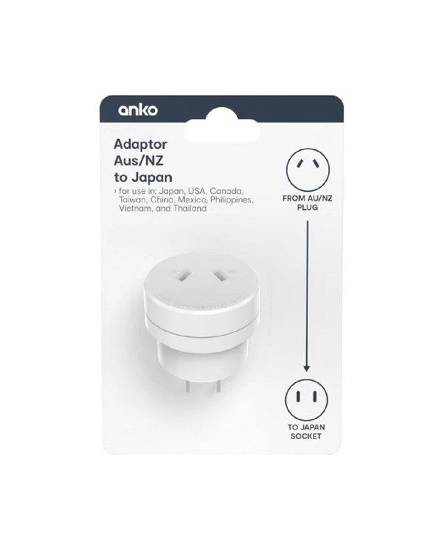 Travel Adaptor Aus/NZ to J