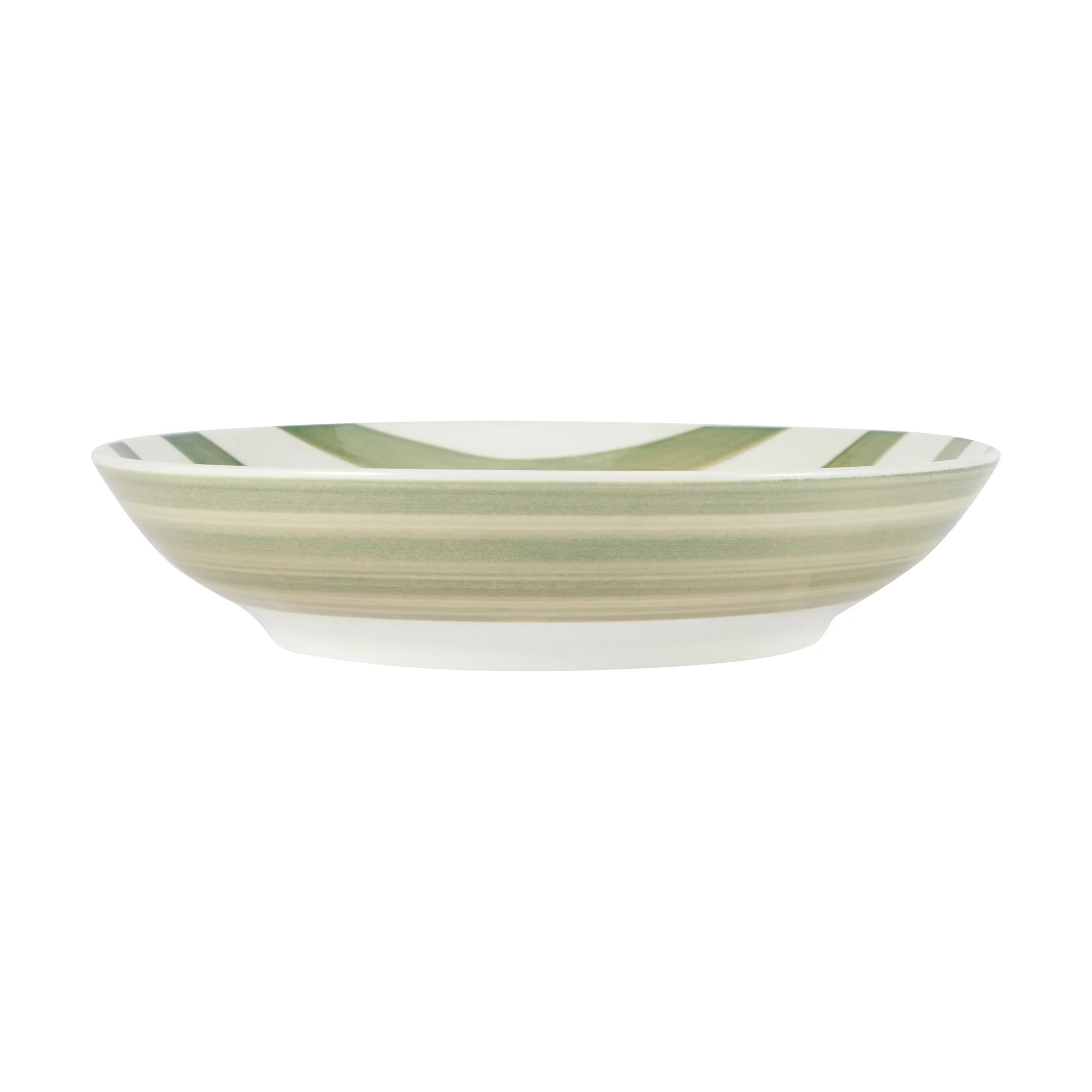 4 12 Piece Green Stripe Dinner Set, 4 of 7