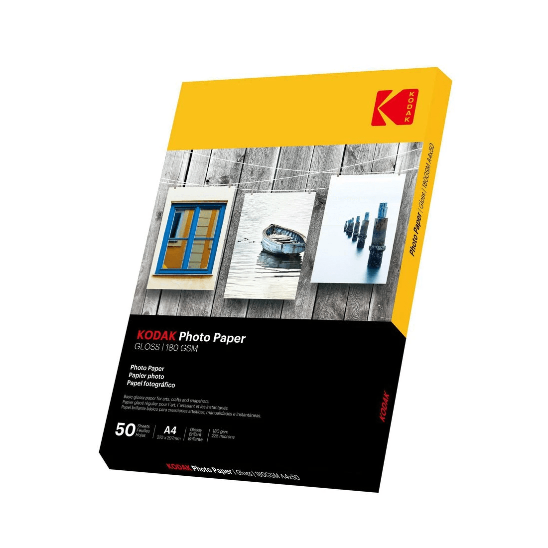2 Kodak A4 Photo Paper High Gloss 180gsm 50 Pack, 2 of 2