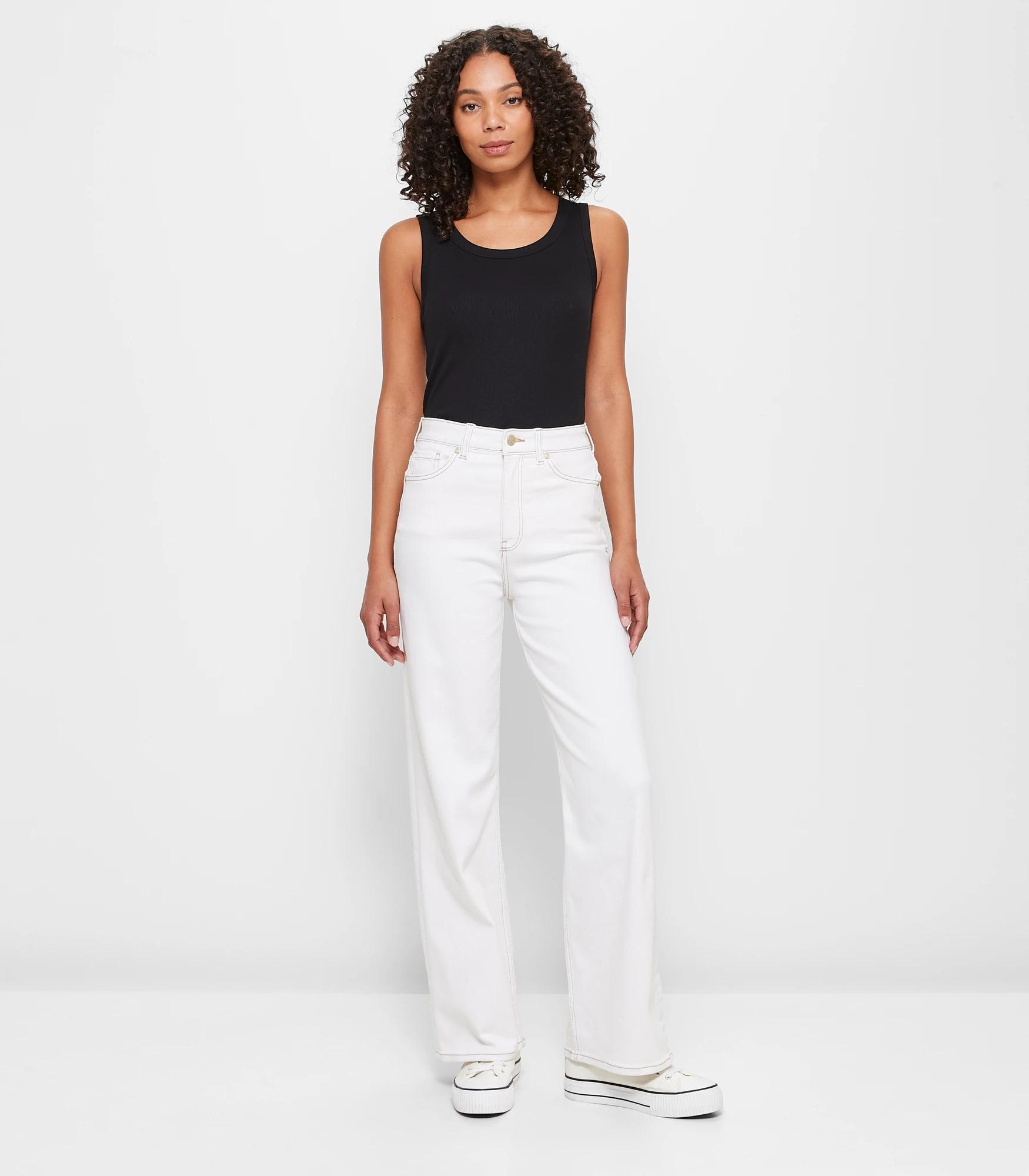 6 Target Australian Cotton Rib Tank Top BLACK, 6 of 9