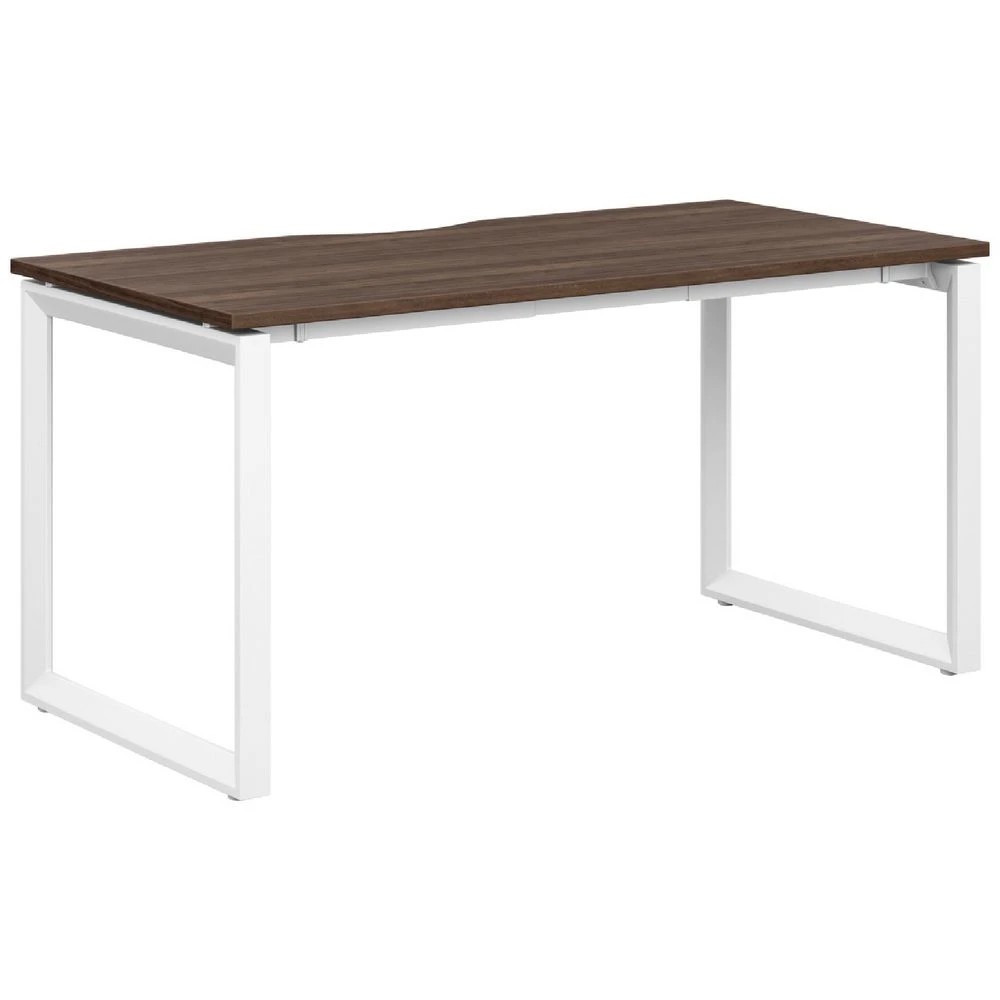 1 Stilford S2 Pro Version 1 Desk 1500 x 750mm Walnut/White Desks, Tables and Workstations, 1 of 4