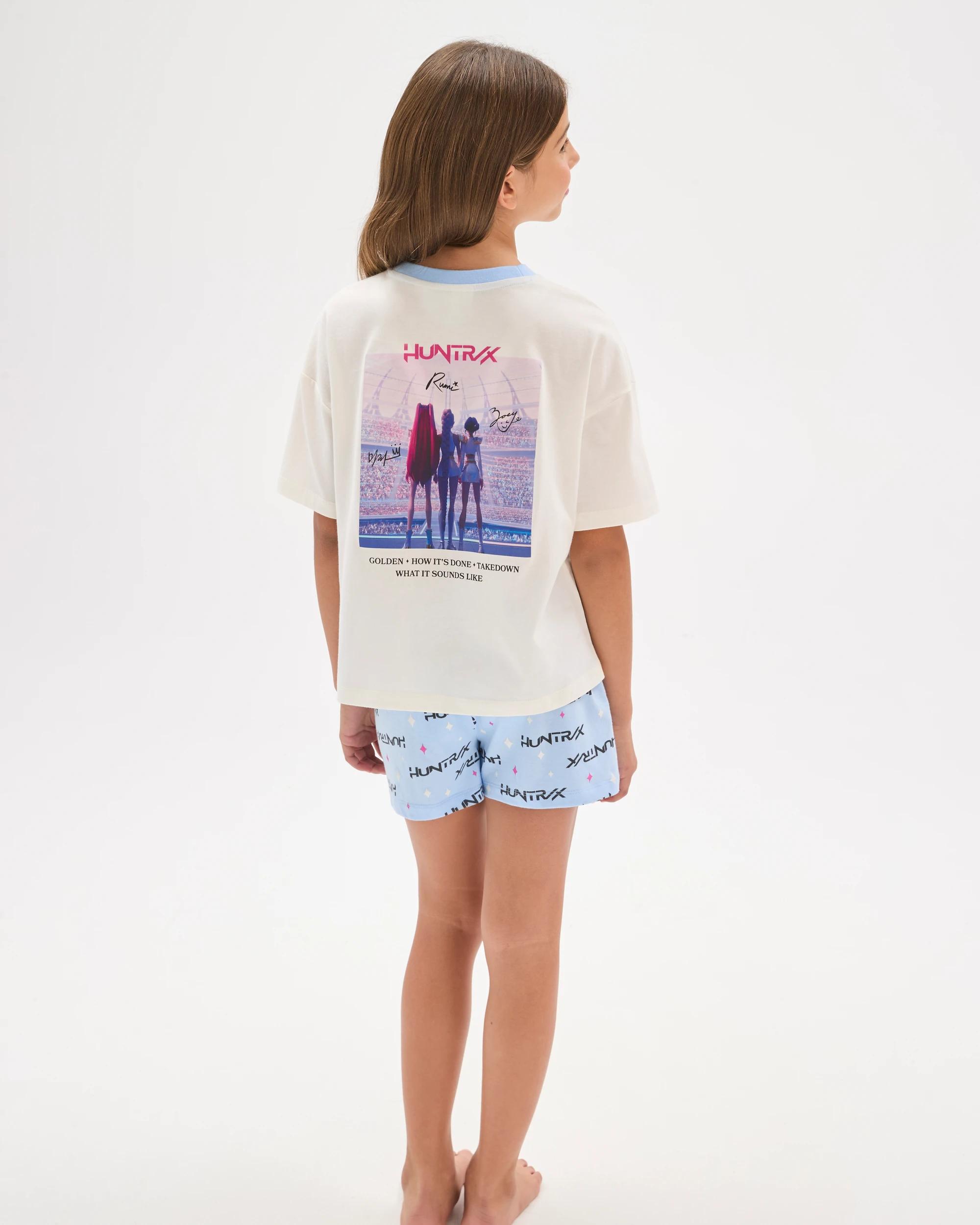4 KPop Demon Hunters Australian Cotton Jersey Girls Pyjama Set MULTI KPOP DEMON HUNTERS, 4 of 9