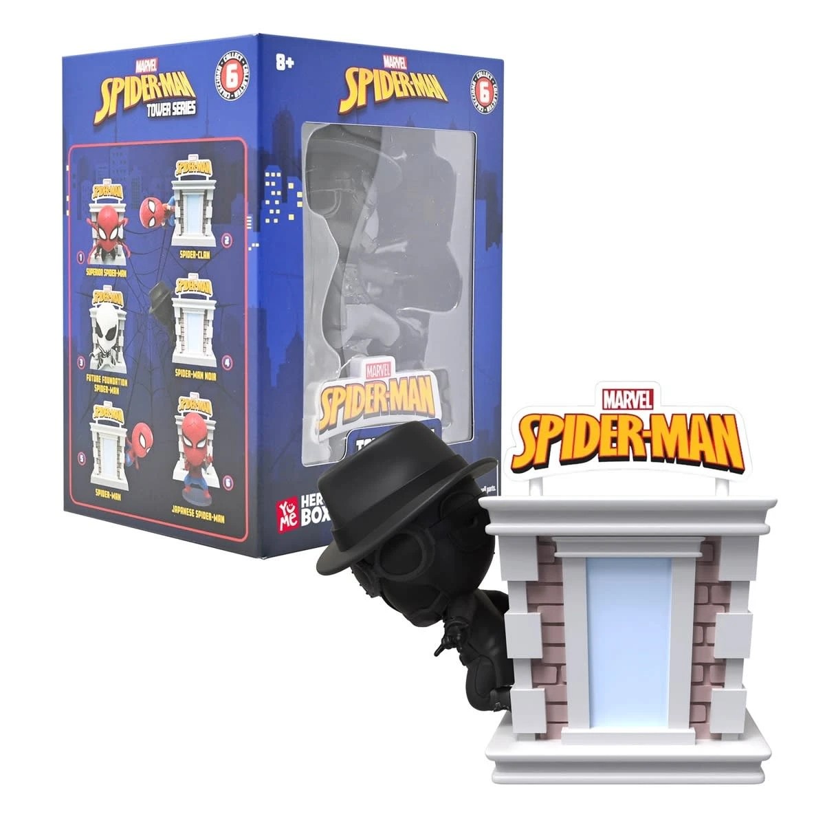 4 YuMe HeroBox Marvel Spider-Man Tower Series Action Figure - Assorted, 4 of 10