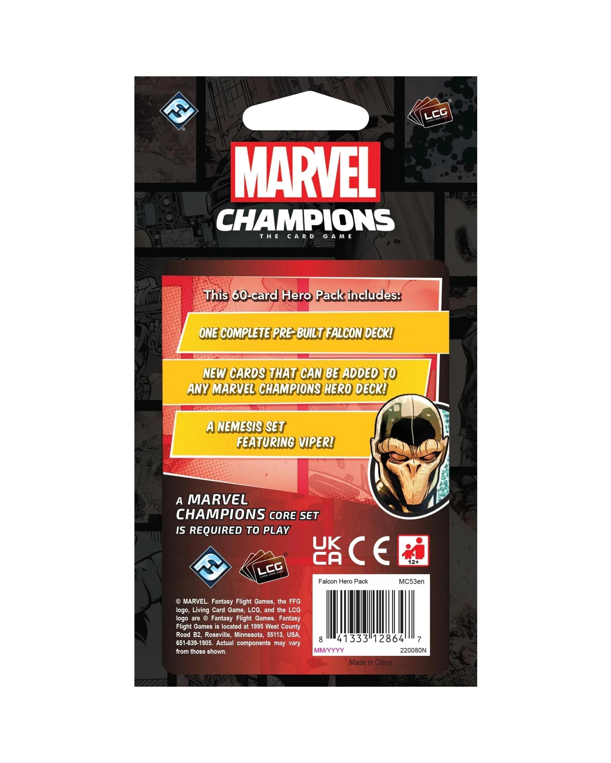 3 Marvel Champions: The Card Game Falcon Hero Pack, 3 of 3