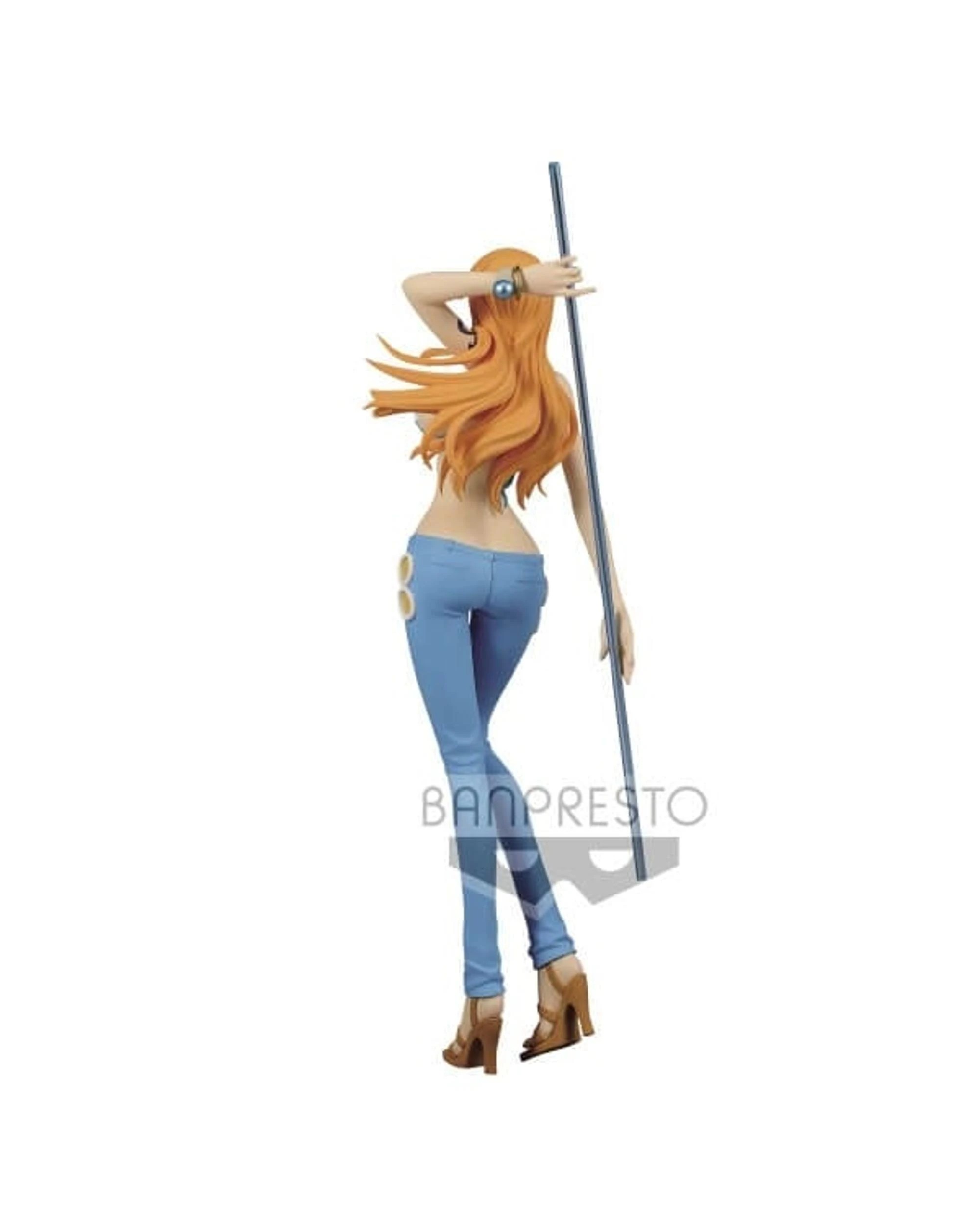 4 Banpresto Glitter and Glamours One Piece Nami Version B Figure, 4 of 4