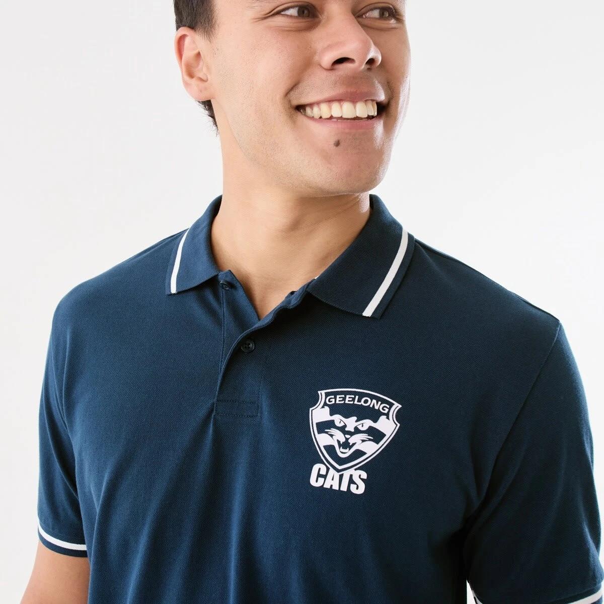4 Official AFL Adult Polo Shirt Geelong, 4 of 6