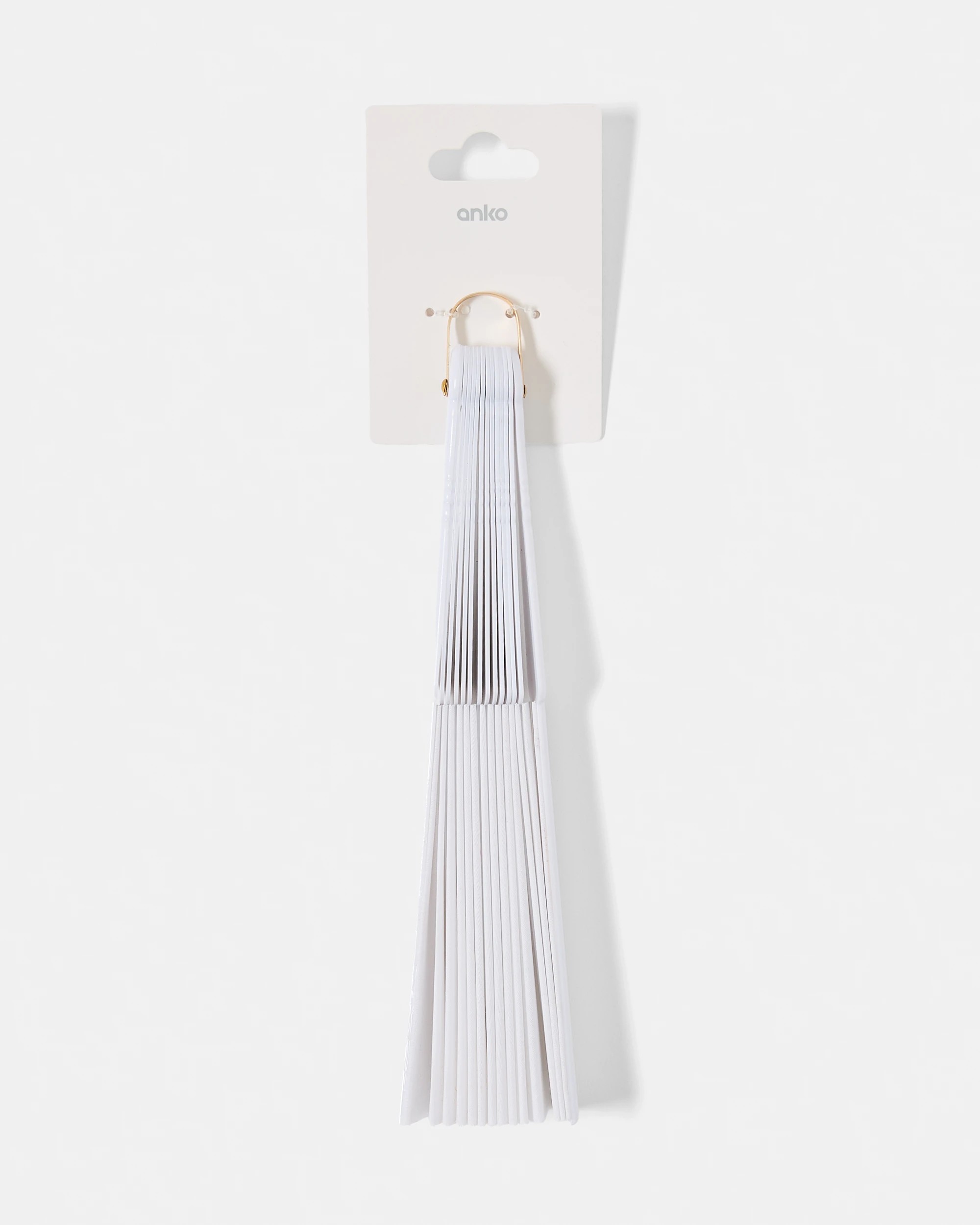 3 Plain Fan - White, 3 of 3