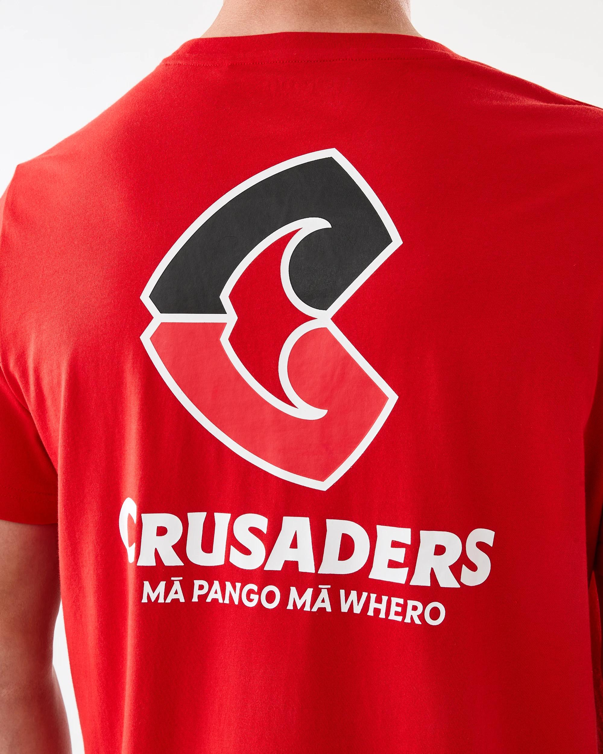 4 Official Super Rugby Adult Jersey T-shirt Crusaders, 4 of 8