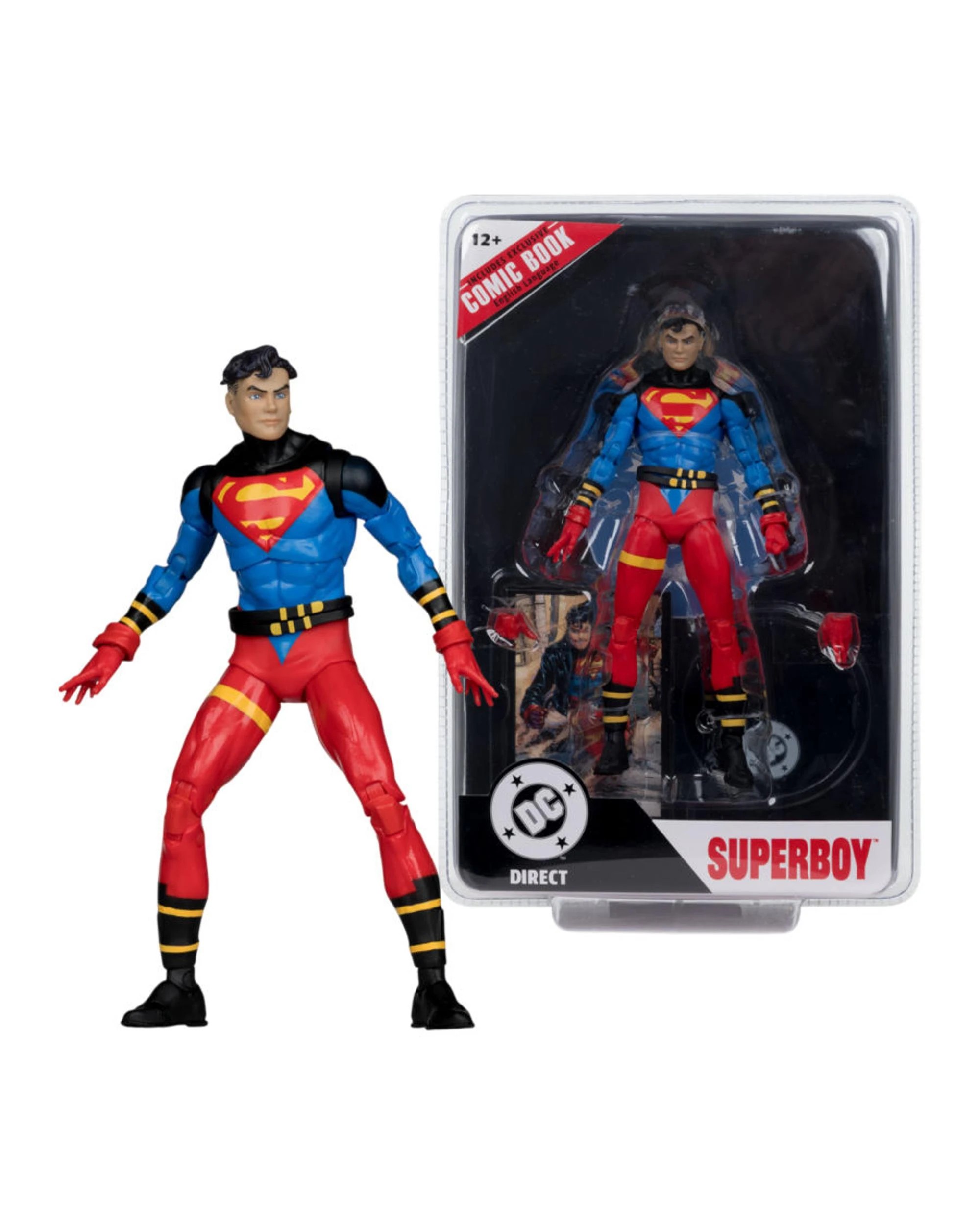 1 DC Direct Return of Superman Superboy #1 Superboy 7 inch Action Figure with Comic, 1 of 9