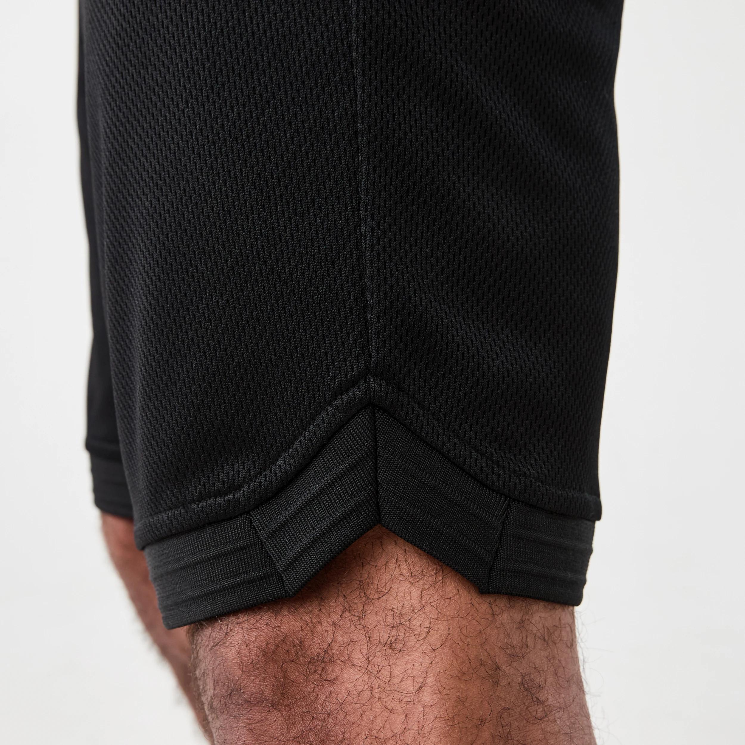 5 Active Mens Relaxed Basketball Shorts BLACK, 5 of 6