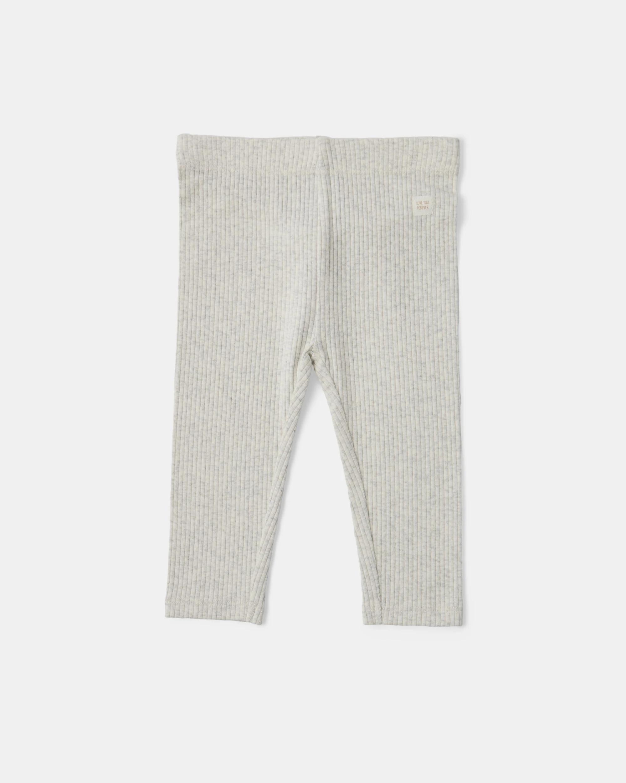 4 3 Pack Ribbed Leggings Brw Multi, 4 of 8