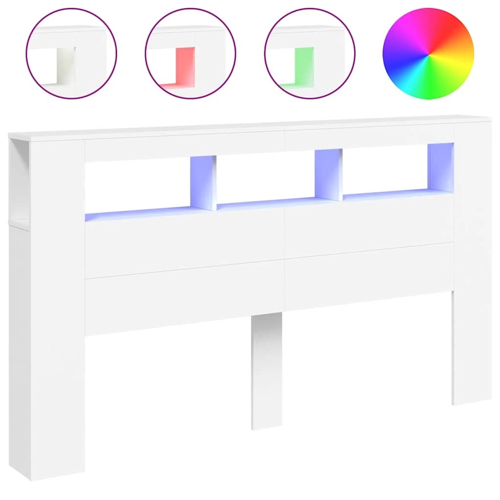 1 Vidaxl Headboard - White, 1 of 10