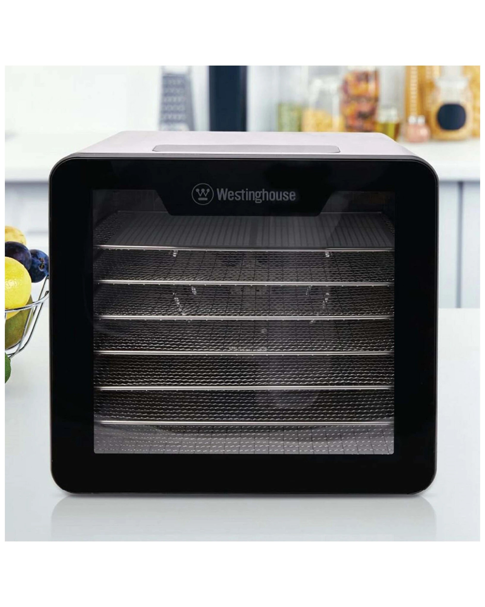 2 Westinghouse 600w Stainless Steel Fruit/vegtable/meat Dehydrator W/24 Hour Timer
 - Silver, 2 of 7