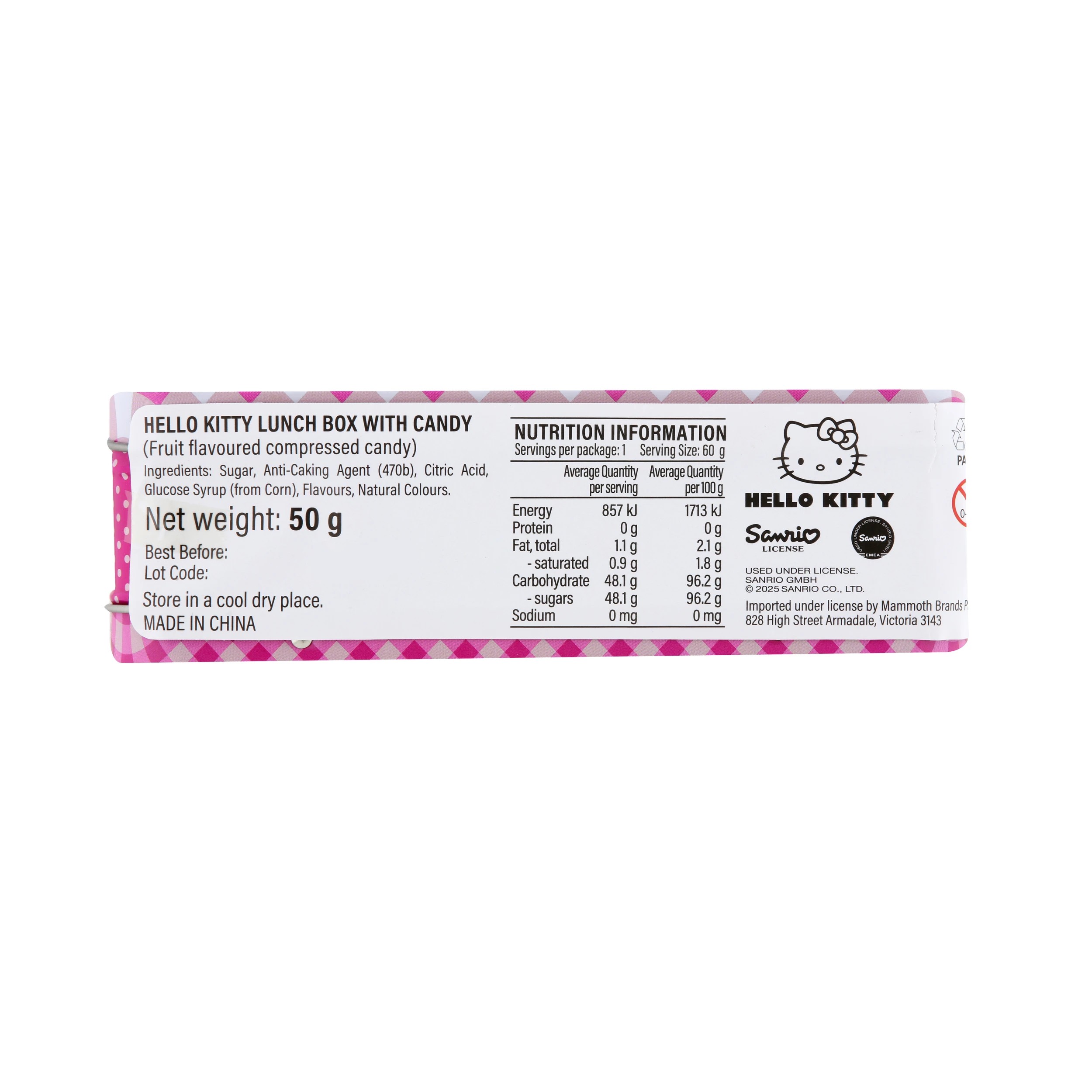 4 Hello Kitty Lunch Box with Candy 50g, 4 of 6