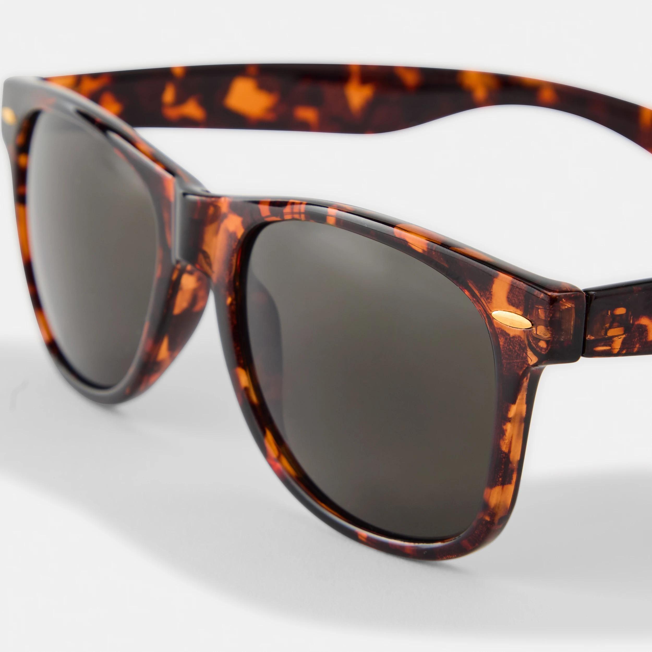 4 Womens Square Frame Sunglasses Tort, 4 of 5