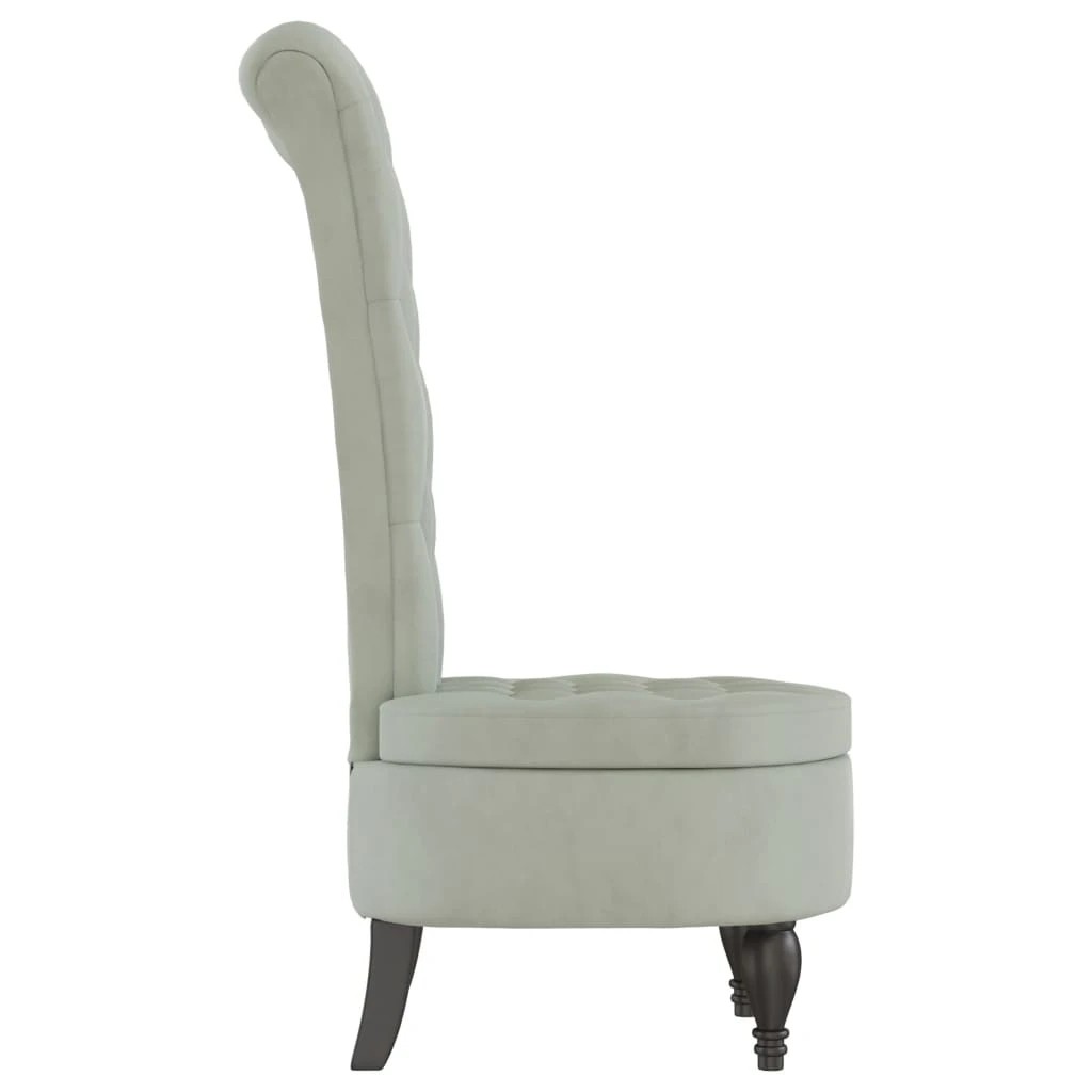 4 Vidaxl Chair - Light grey, 4 of 8