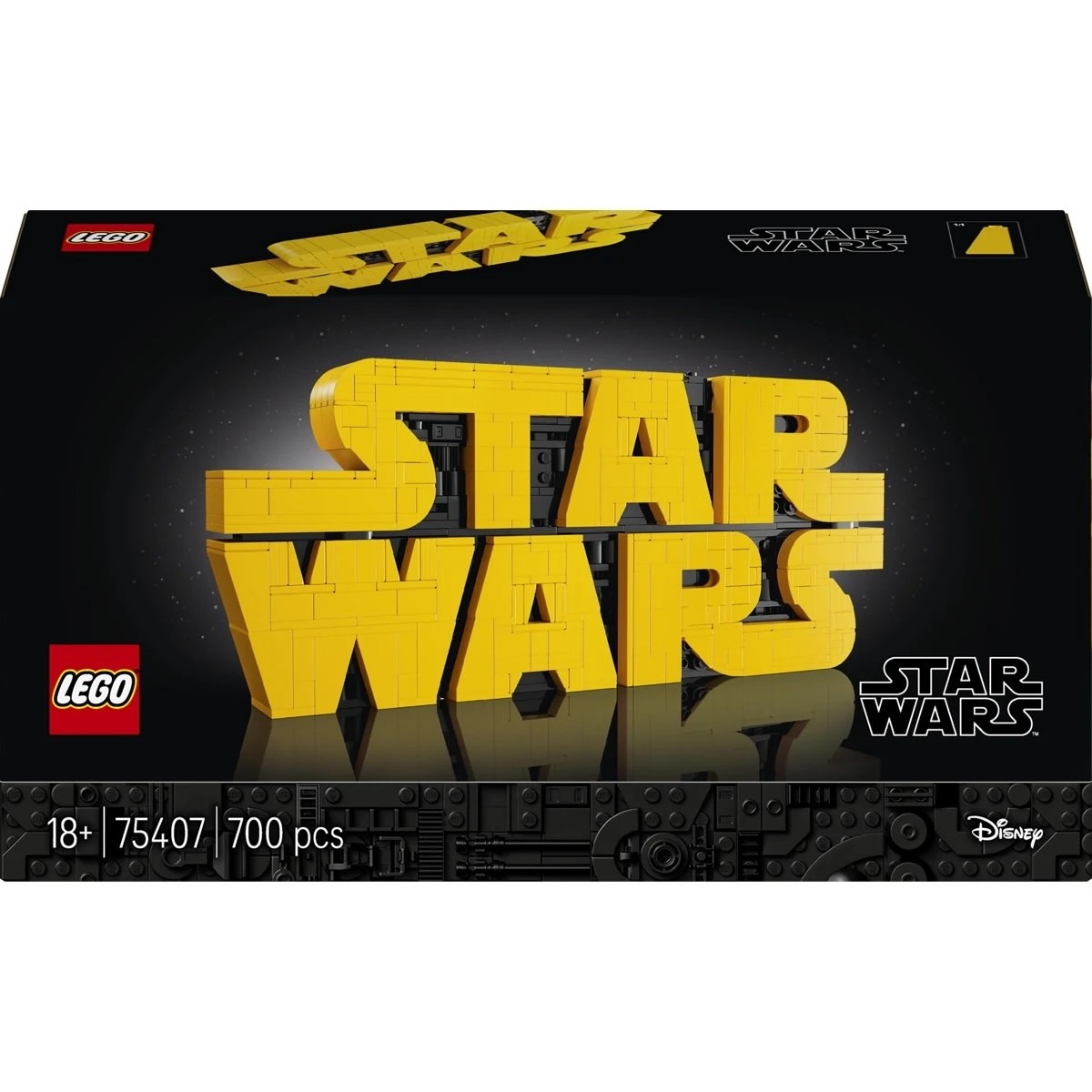 1 LEGO Star Wars Brick-Built Star Wars Logo 75407, 1 of 8