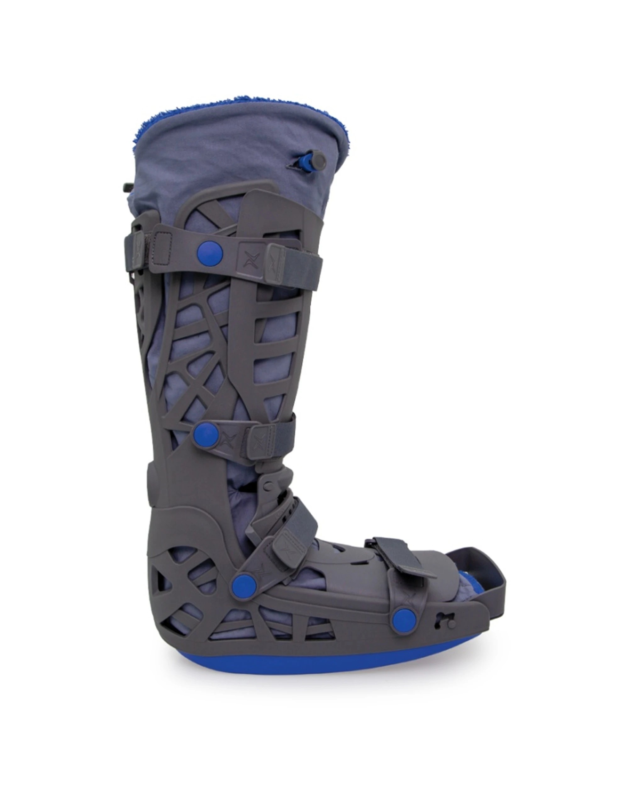 3 Victor Sports X Vacuum Tall Fracture Boot Adjustable Orthopaedic Small - Black, 3 of 6