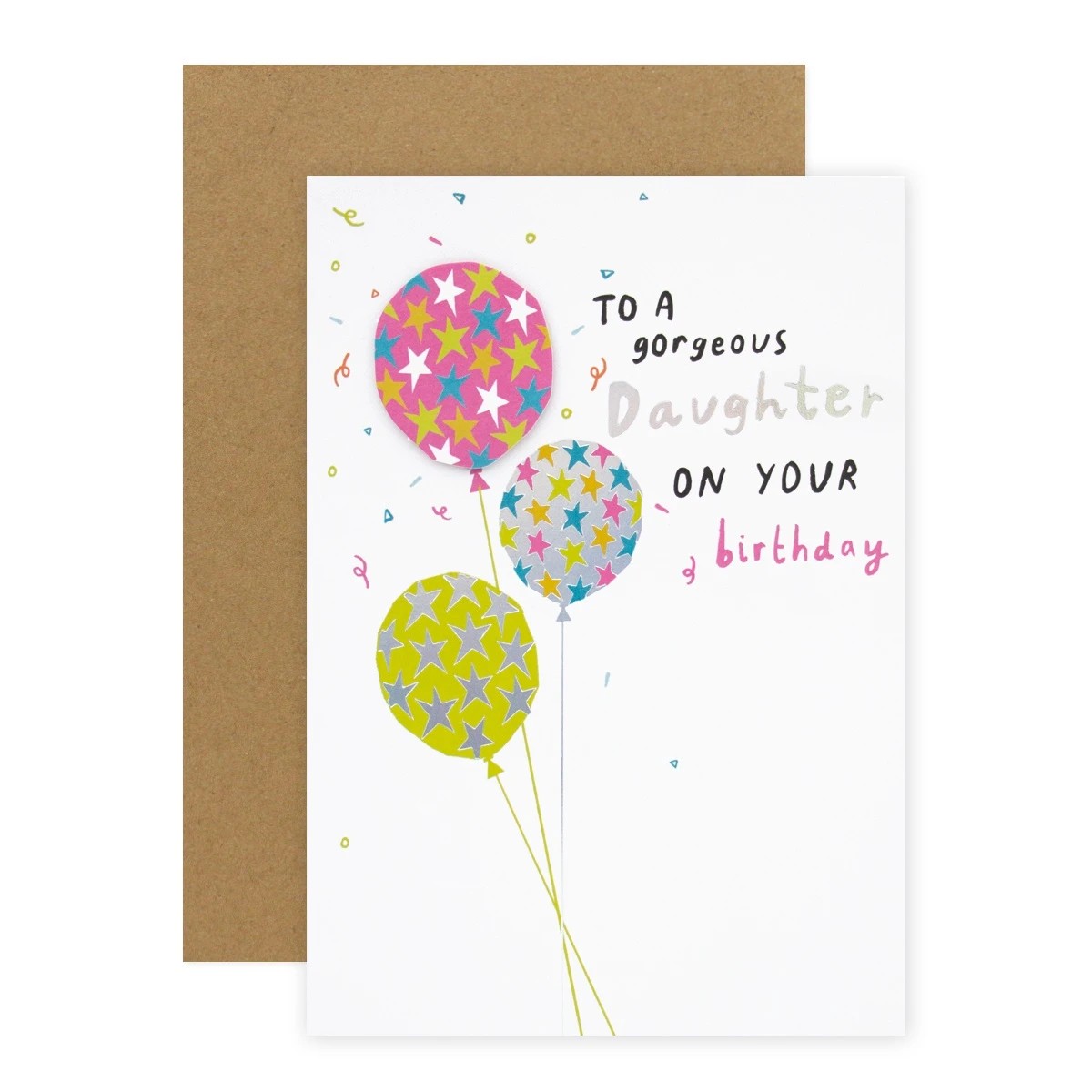 1 Connections from Hallmark Birthday Card for Daughter - Fabulous Balloons, 1 of 2