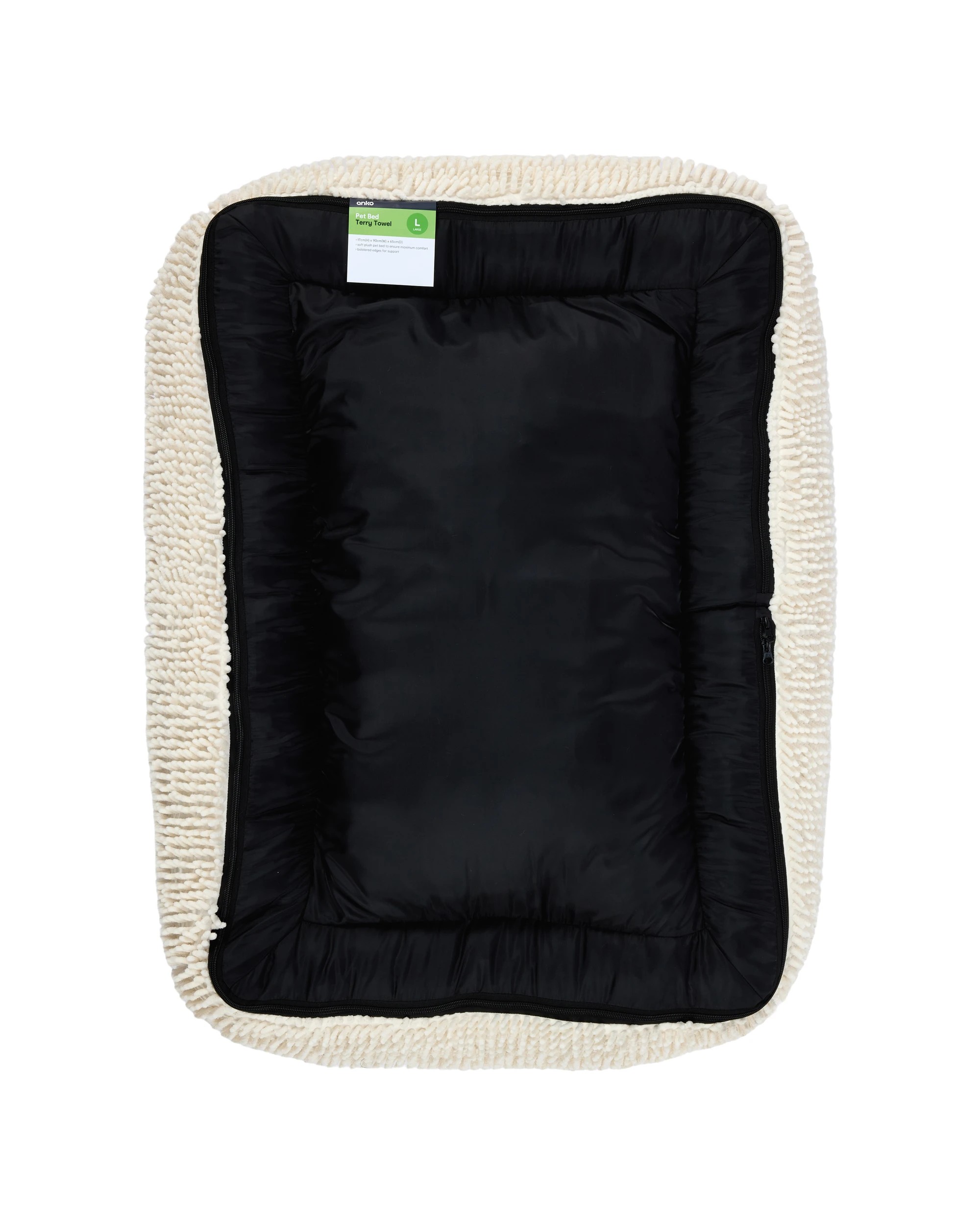 5 Pet Bed Terry Towel - Large, 5 of 5