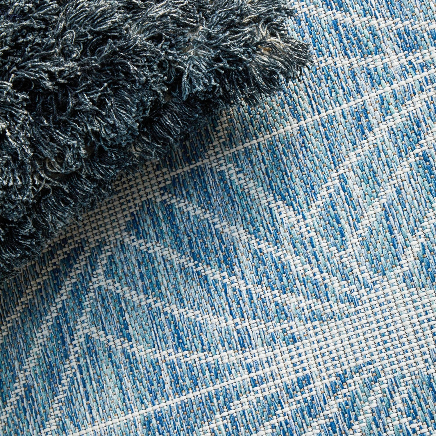 8 Common Ground Rugs Portico 5502 Outdoor 230x160cm - Medium Pet Friendly Floor Rug - Navy - Blue, 8 of 9