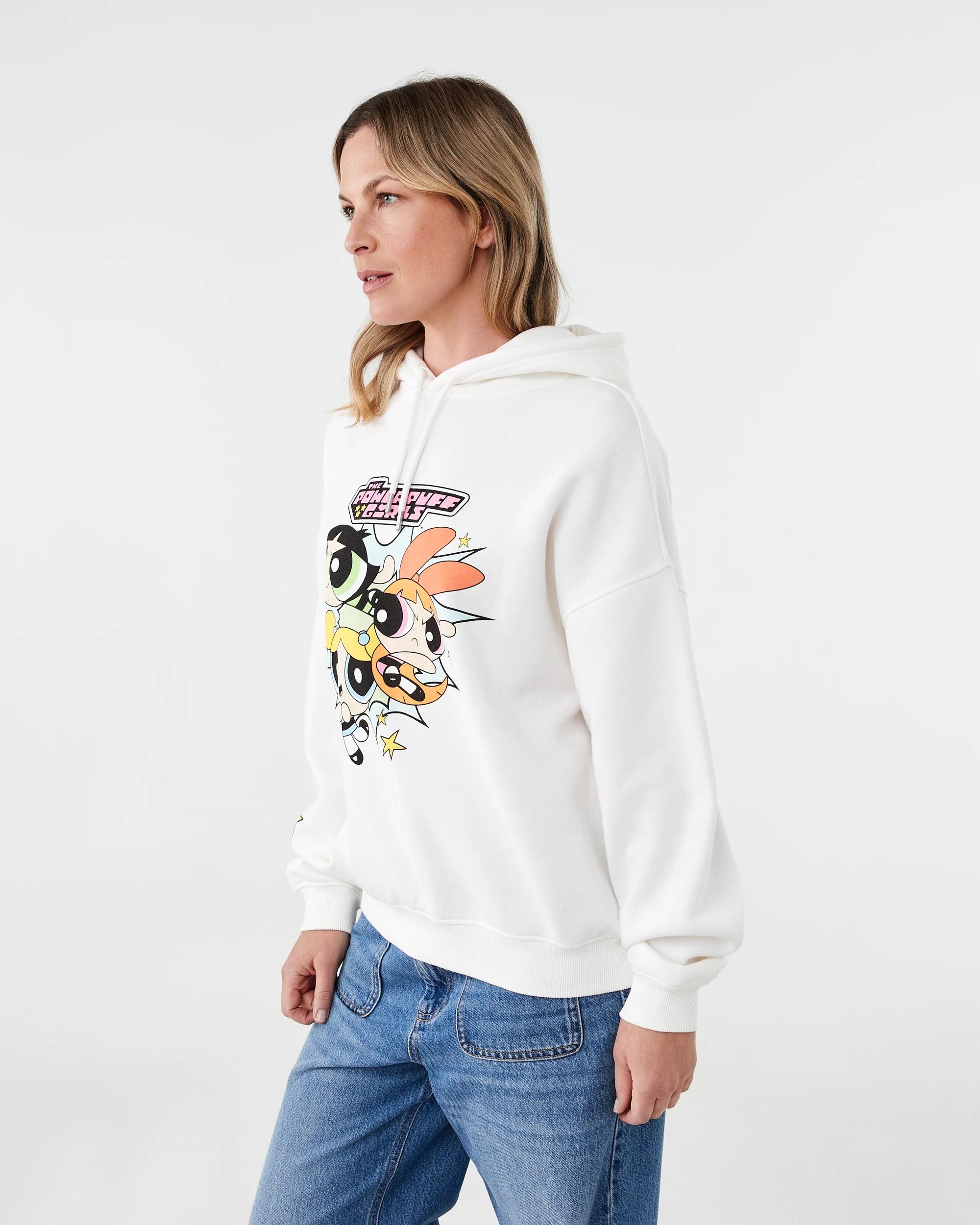 2 Powerpuff Girls License Long Sleeve Hoodie Powerpuffg, 2 of 7