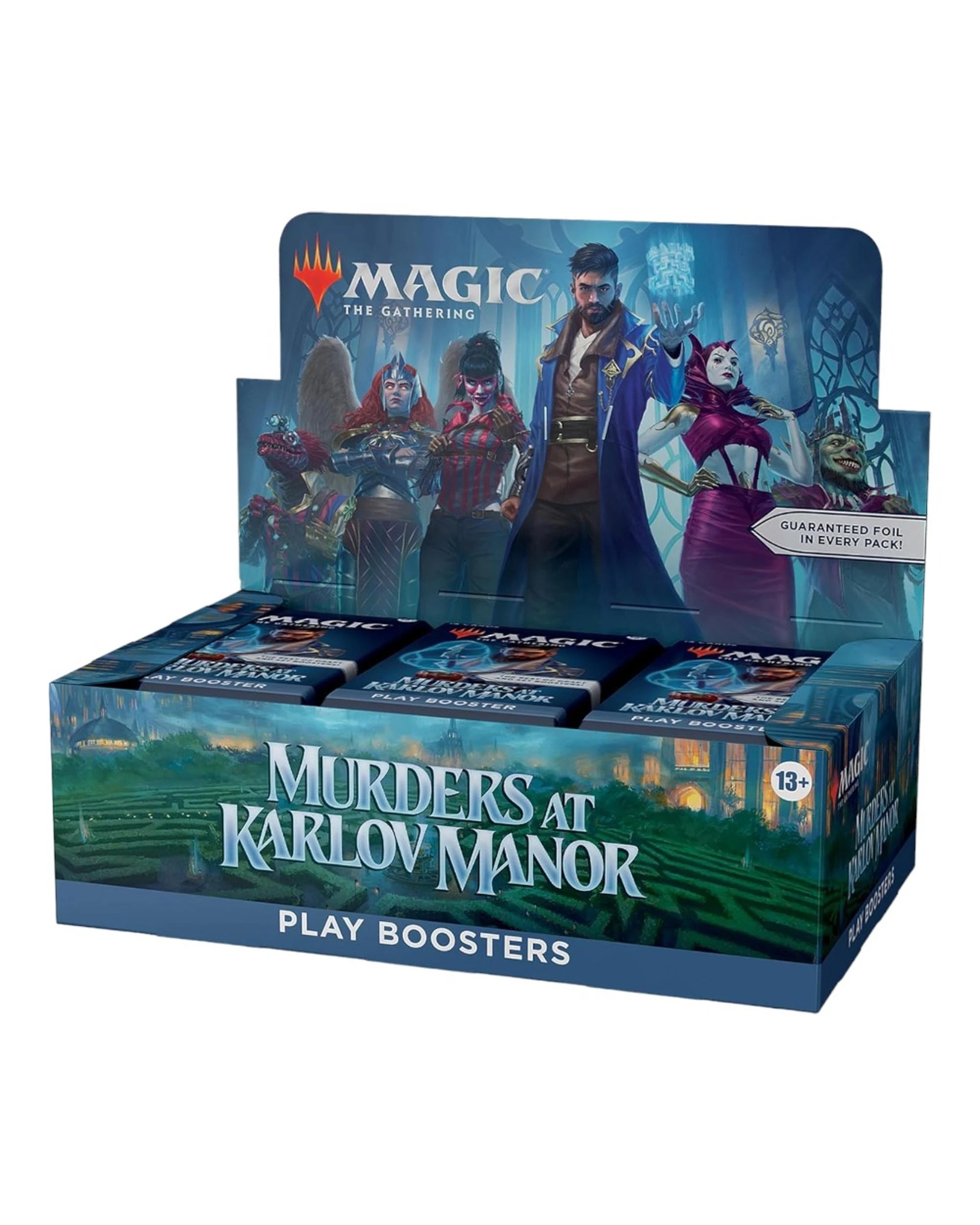 1 Magic the Gathering: Murders at Karlov Manor Play Booster Box, 1 of 2
