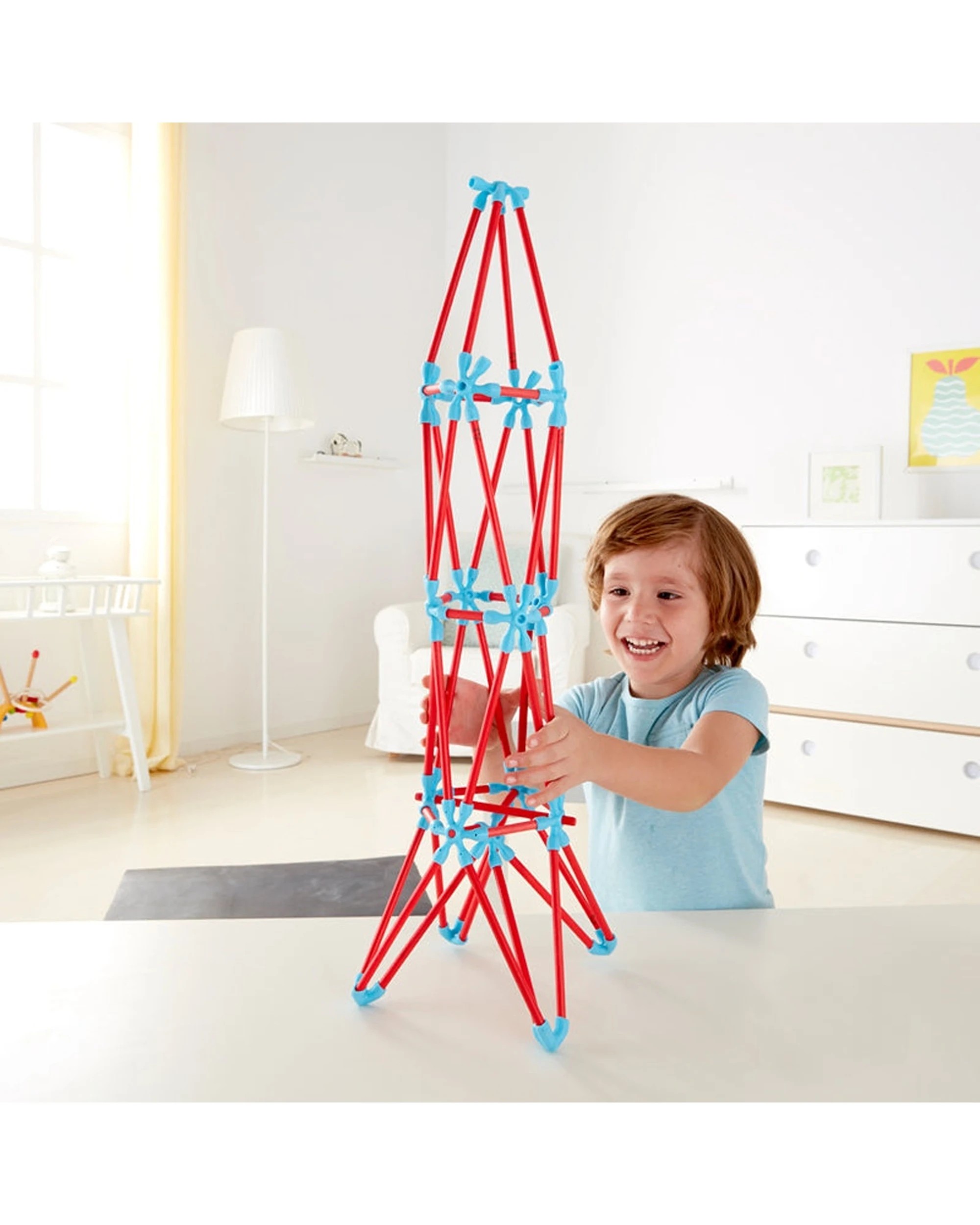 5 Hape Creativity Kit Flexistix Building Set Bamboo Sticks - Multi, 5 of 5