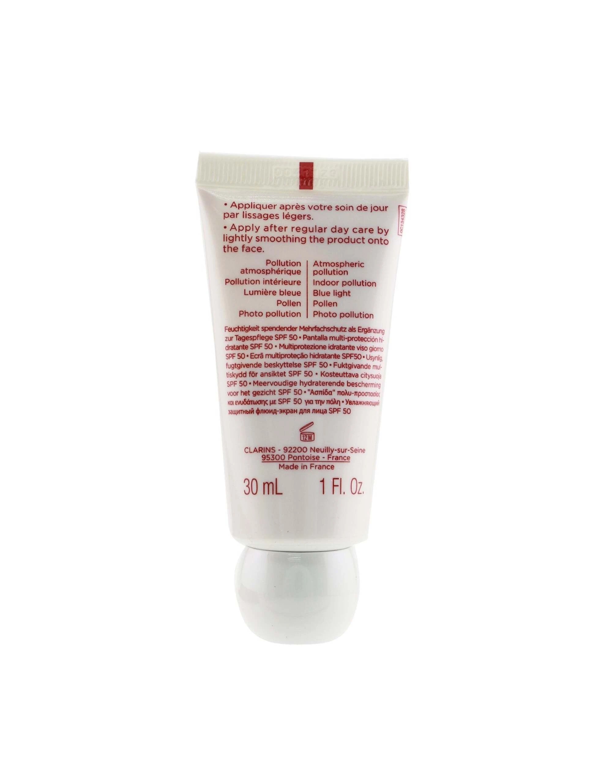 3 Clarins UV Plus [5P] Anti-Pollution Multi-Protection Moisturizing Screen SPF 50 - Rose  50ml/1.6oz, 3 of 3