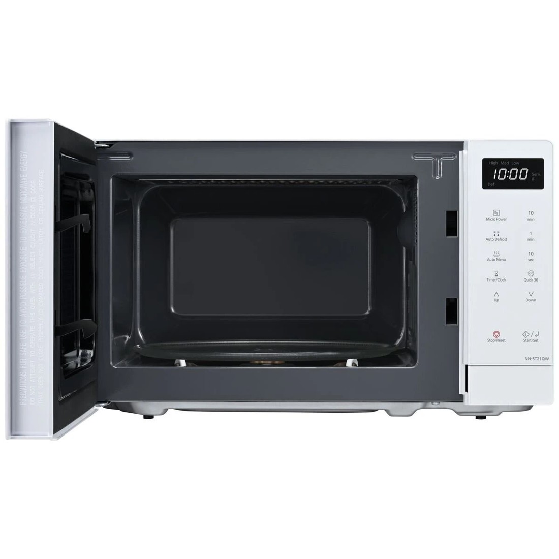 5 Panasonic 20L Compact Microwave Oven - White, 5 of 5