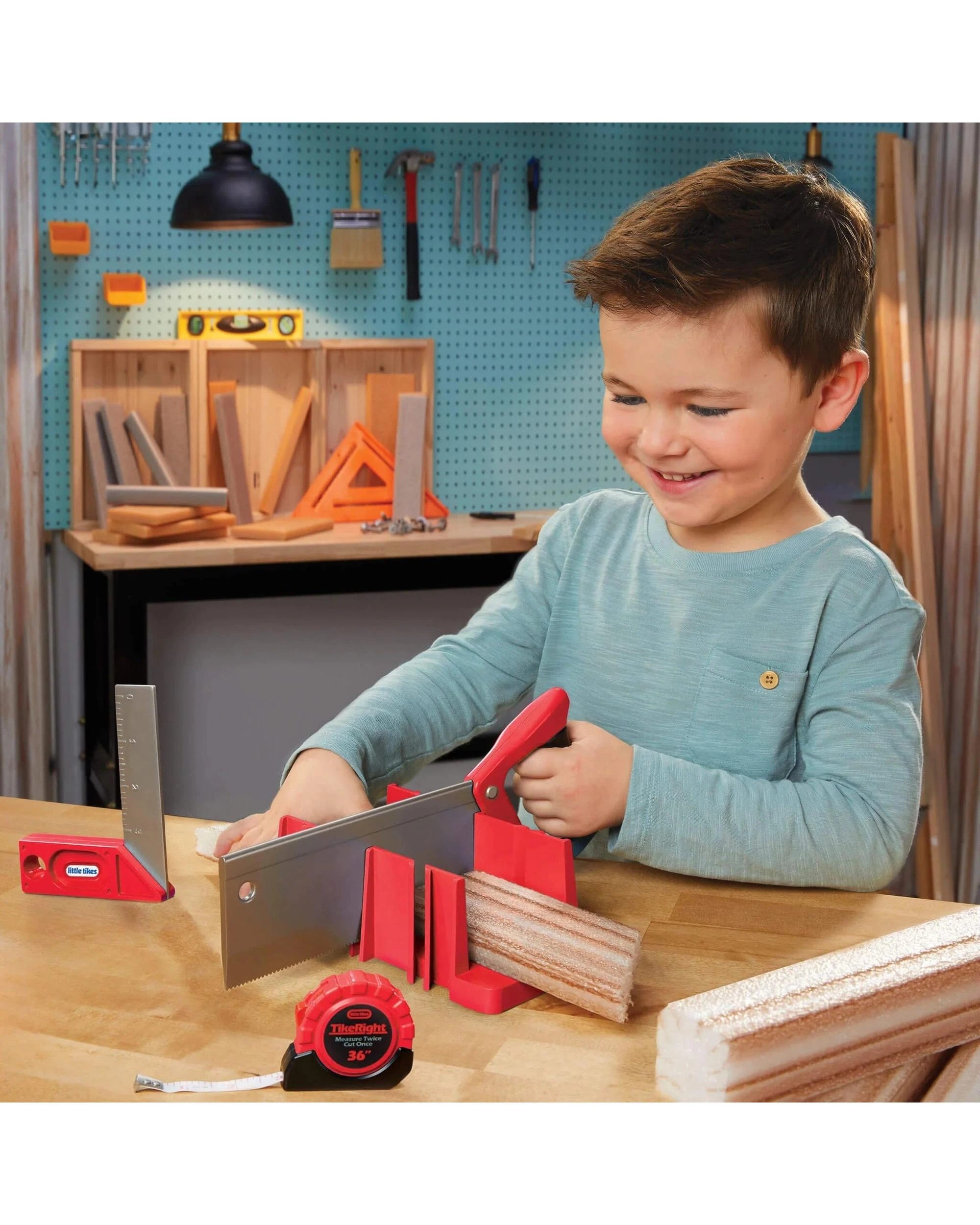 8 Little Tikes Creative Construction Measure and Cut Set, 8 of 8