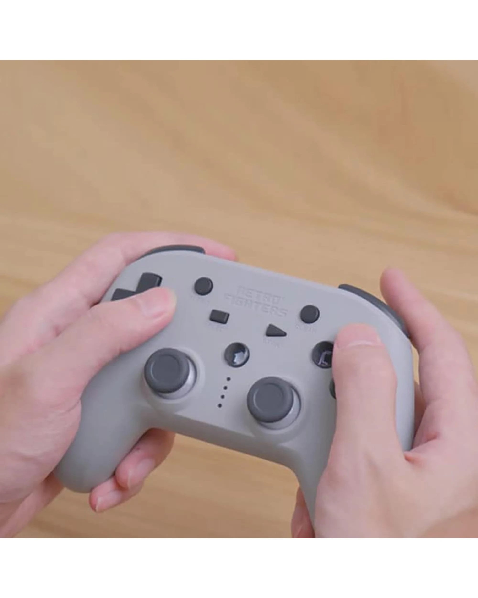 3 Retro-Fighters Defender Next-Gen PS1, PS2, PS3, PS Classic, Switch and PC Wireless Controller - Grey, 3 of 6