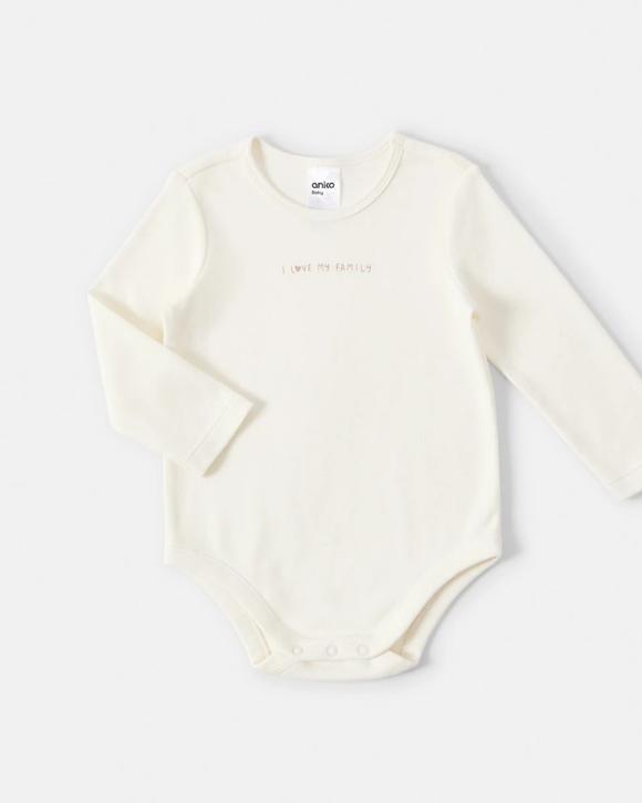 Long Sleeve Print Bodysuit