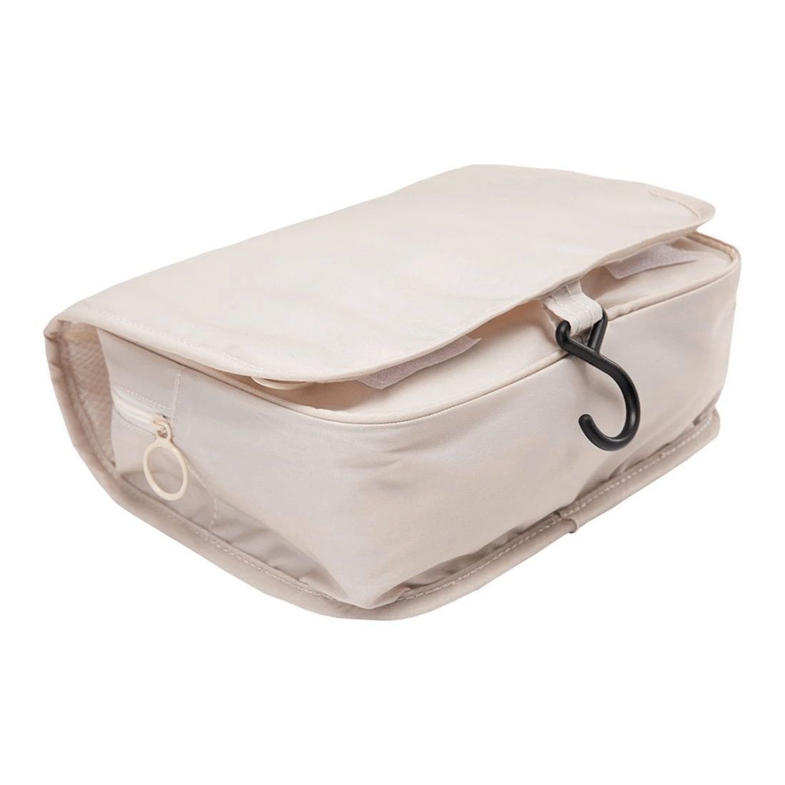 3 J.Burrows Hanging Toiletry Bag Beige, 3 of 6