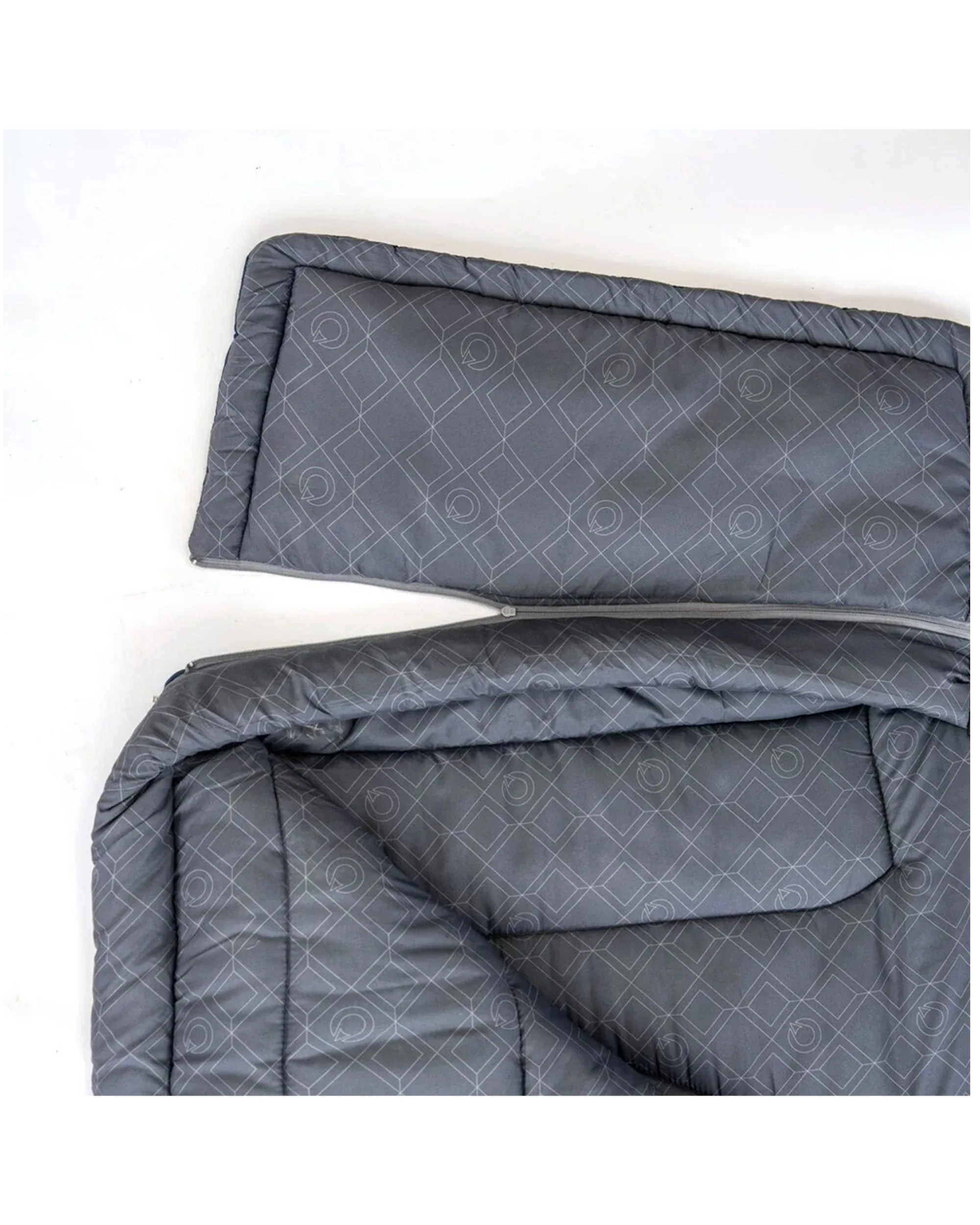 4 Quest Ridgeline 0 Degree Sleeping Bag With Carry Bag Synthetic Fill - Blue, 4 of 8