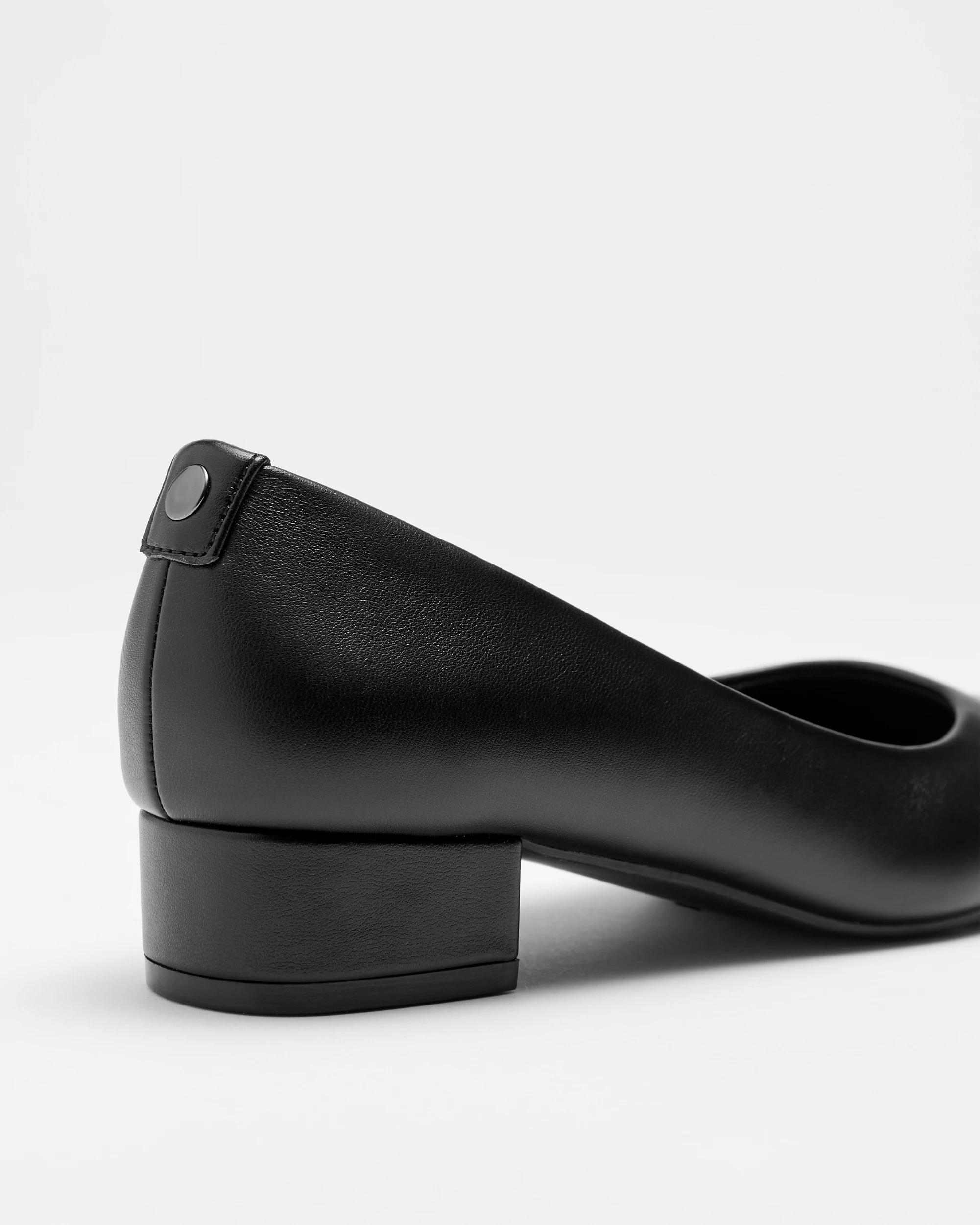 2 Target Womens Low Block Dress Heel - Sarah BLACK, 2 of 3