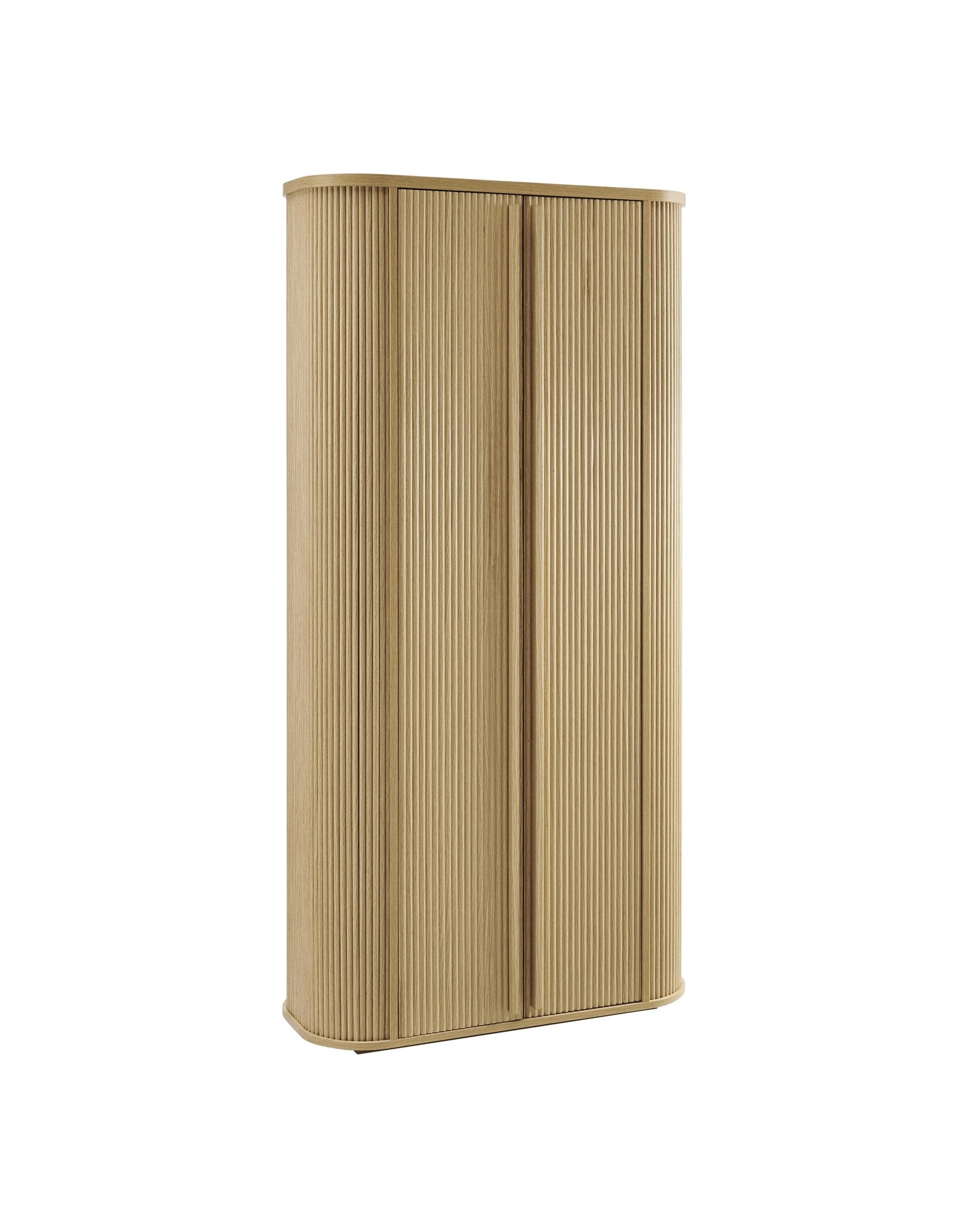 1 Kodu Tall Cabinet Storage 2 Doors - Natural, 1 of 10