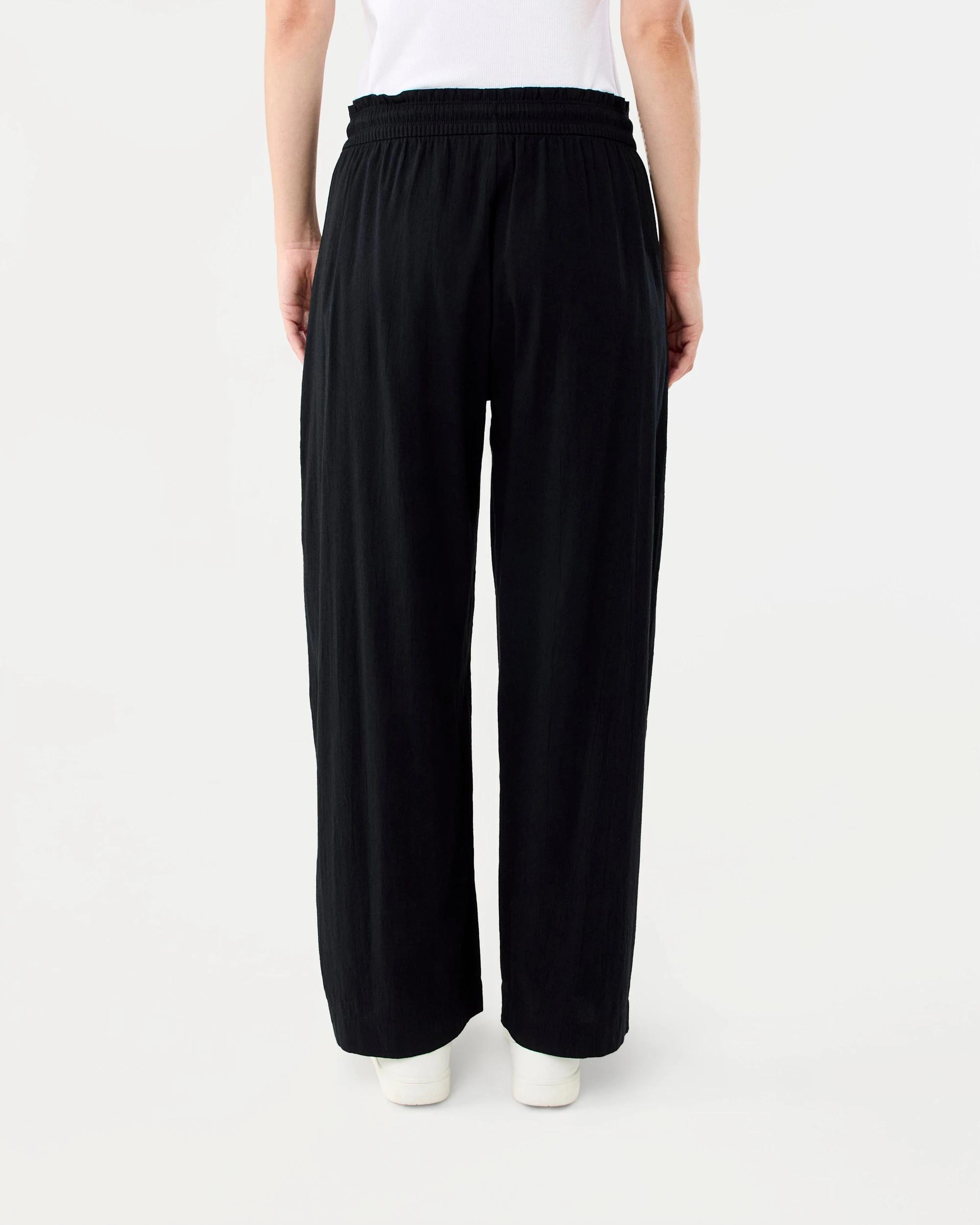 3 Relaxed Barrel Pants Black, 3 of 5