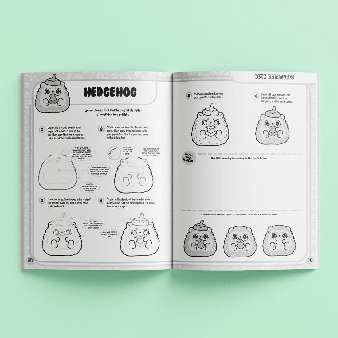 3 Kaleidoscope Draw Kawaii Ultimate Kit - Book, 3 of 10