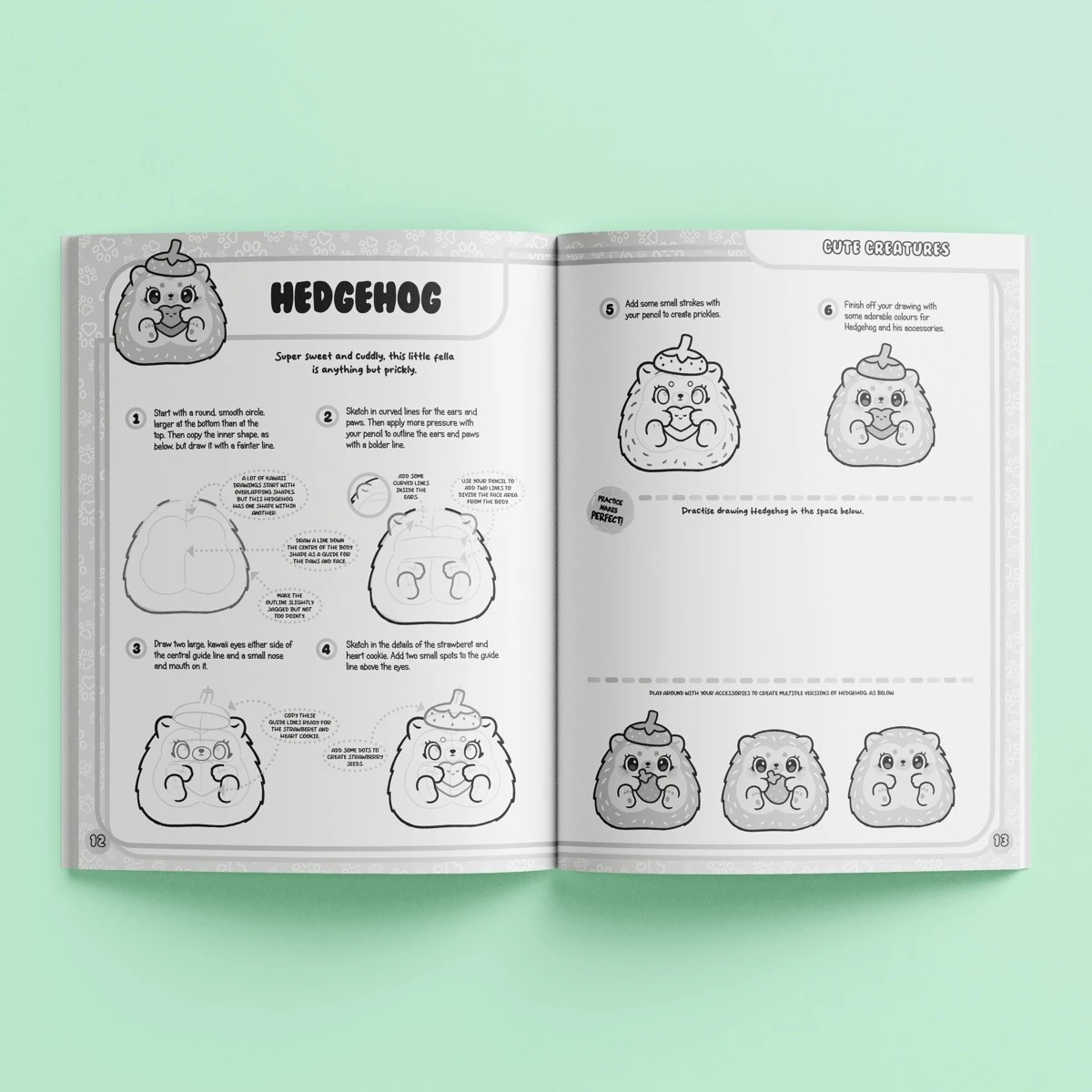 3 Kaleidoscope Draw Kawaii Ultimate Kit - Book, 3 of 10