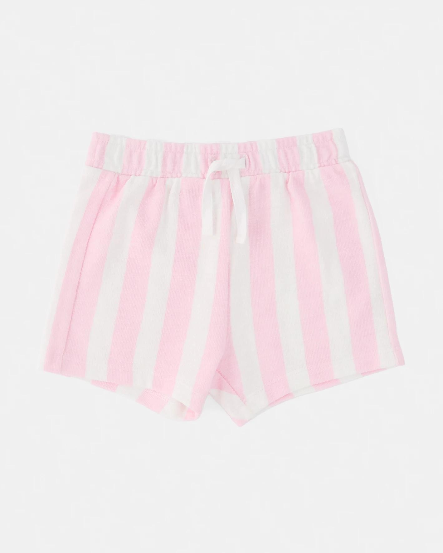 4 Short Sleeve T-shirt & Shorts Set Wht Strwb, 4 of 6