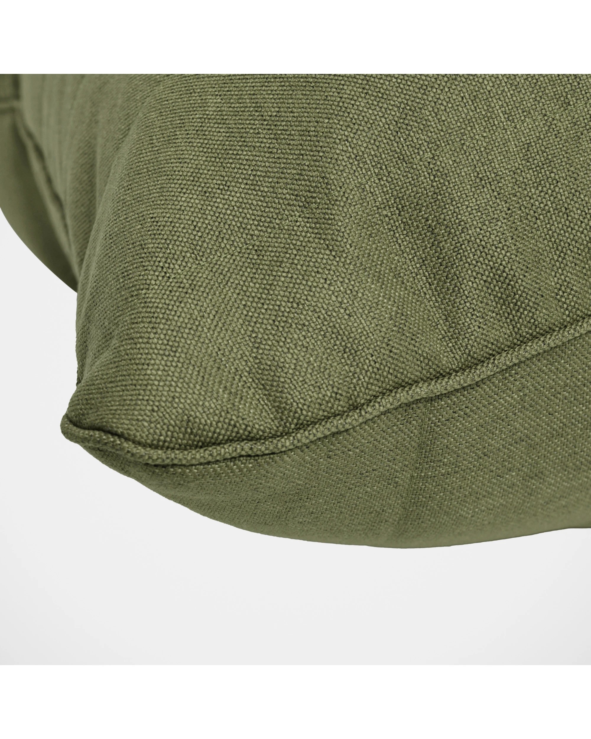 5 Cadence & Co. Linoire Quilted Beanbag Lounger Cover - Moss Green, 5 of 10