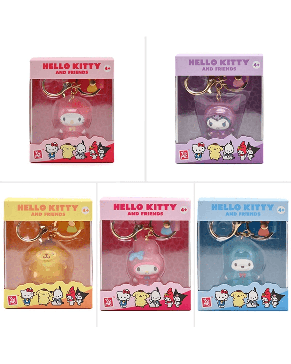 Hello Kitty and Friends YuMe Keychain & Strap Raincoat Series - Assorted