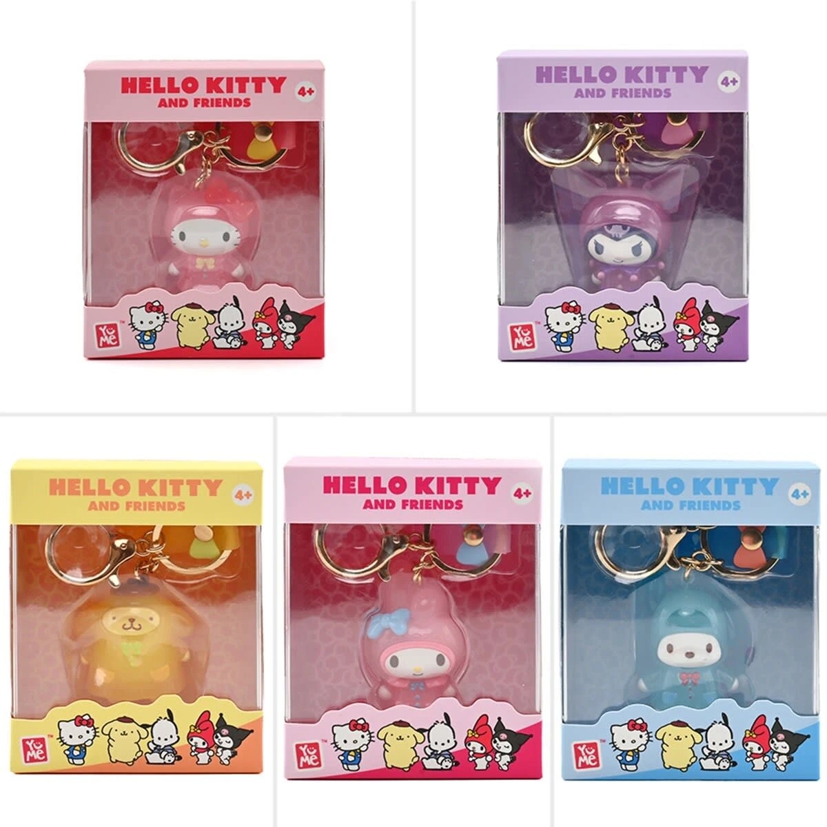 1 Hello Kitty and Friends YuMe Keychain & Strap Raincoat Series - Assorted, 1 of 8