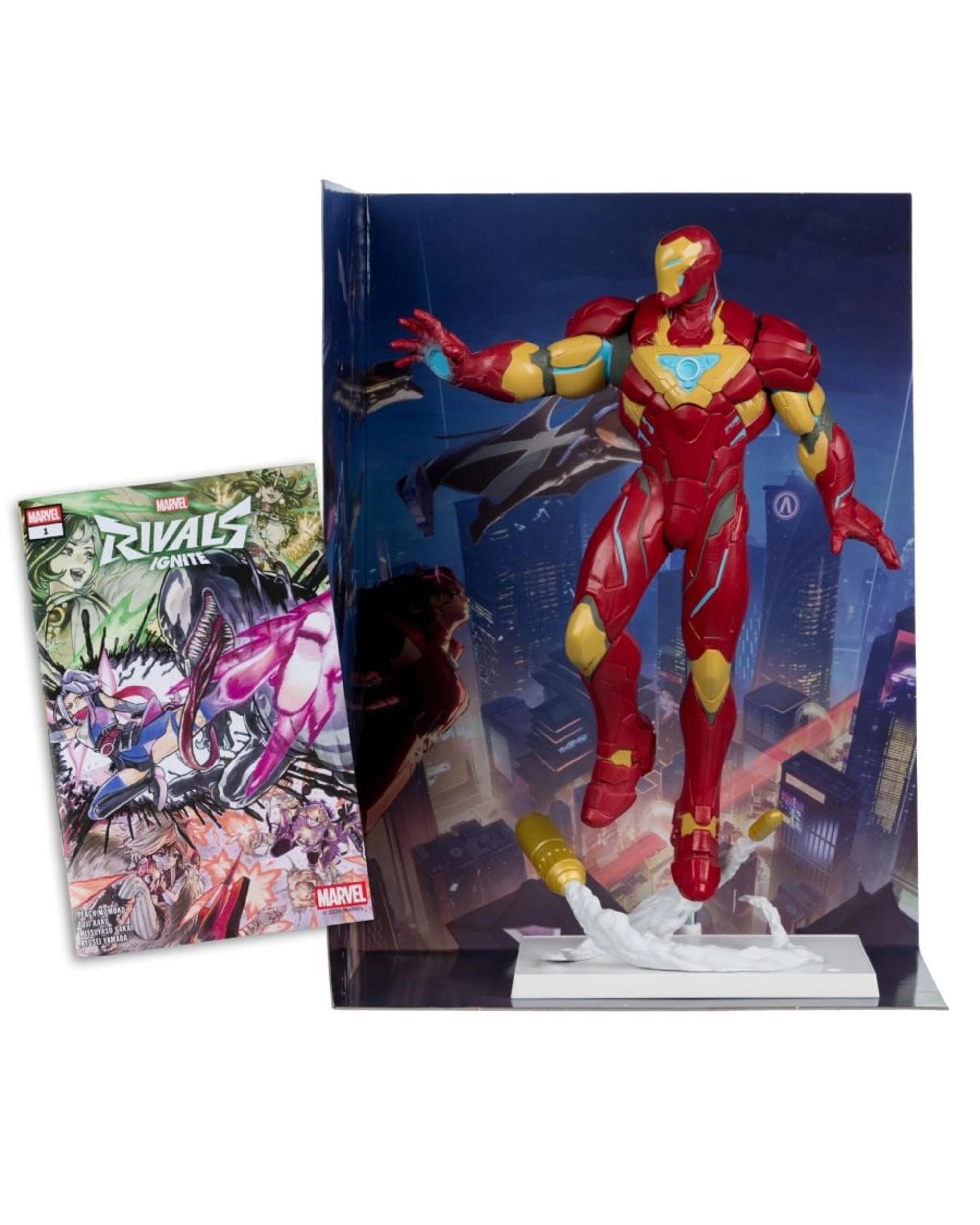 7 McFarlane Gamerverse Marvel Rivals Iron Man 1:6 Scale Figure, 7 of 9