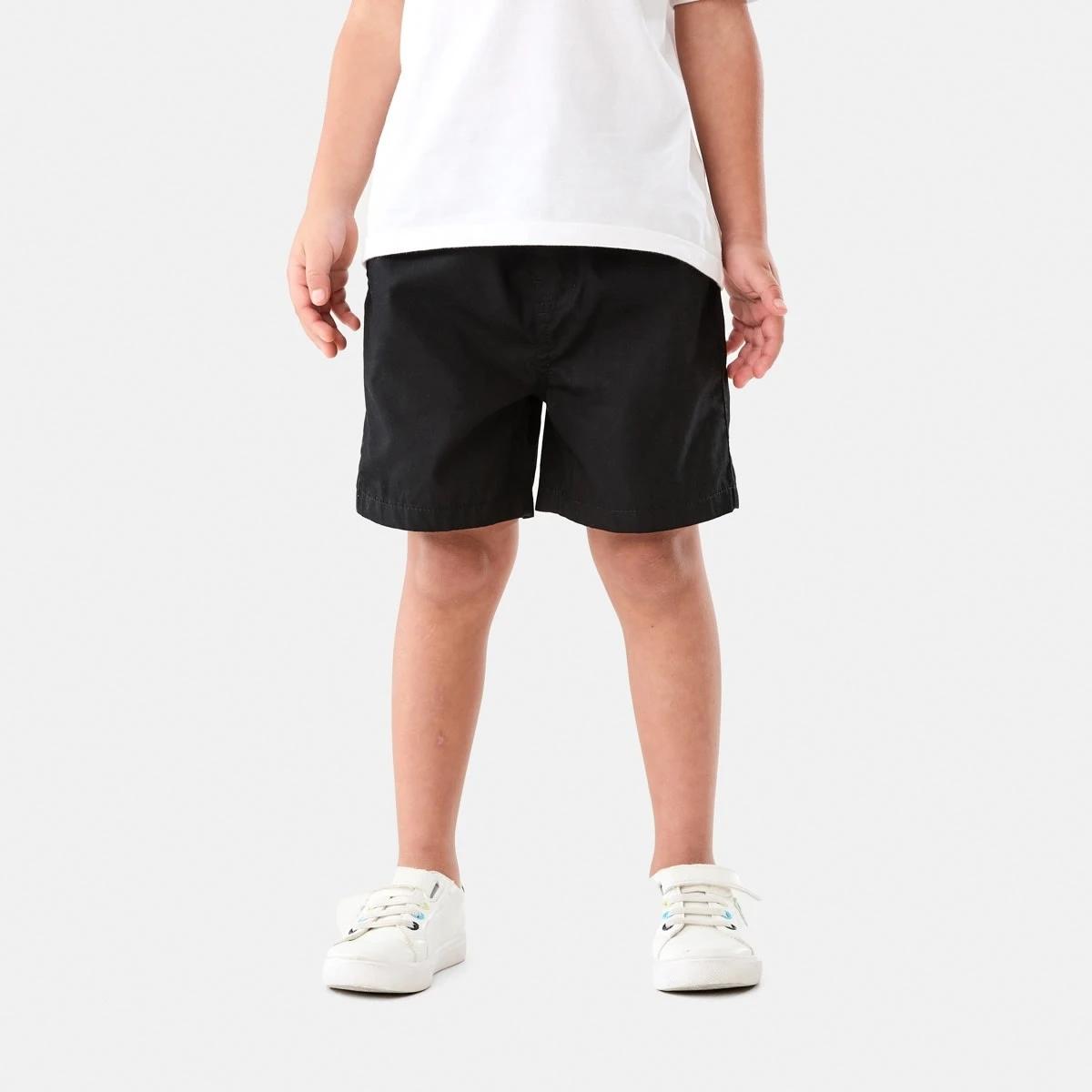 1 Poplin Shorts BLACK, 1 of 6