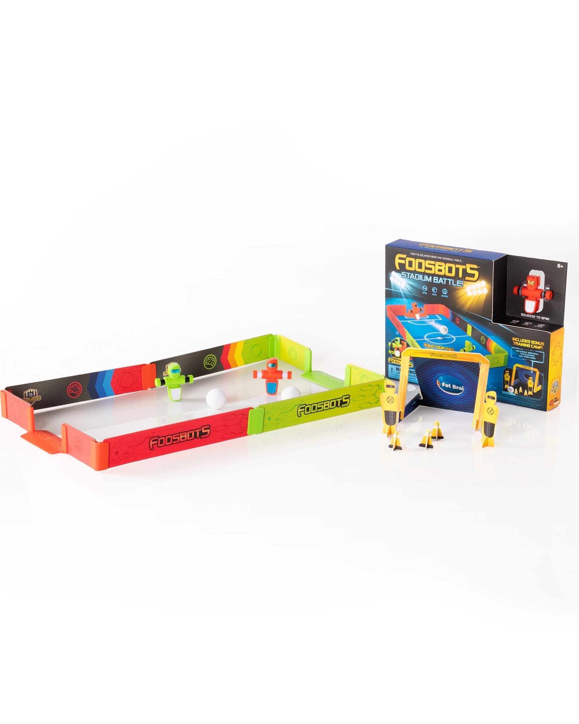 1 Foosbots Stadium Battle Set Kids Childrens Soccor Football Play Toy - Multi, 1 of 5